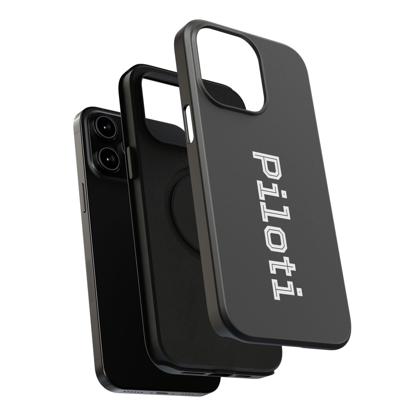 Impact-Resistant Smartphone Cases in black Printify