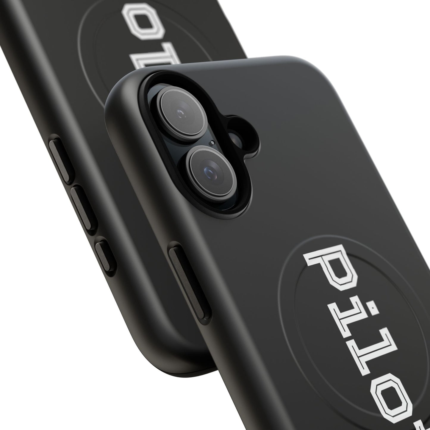 Tough Magnetic iPhone Cases Piloti in black Printify