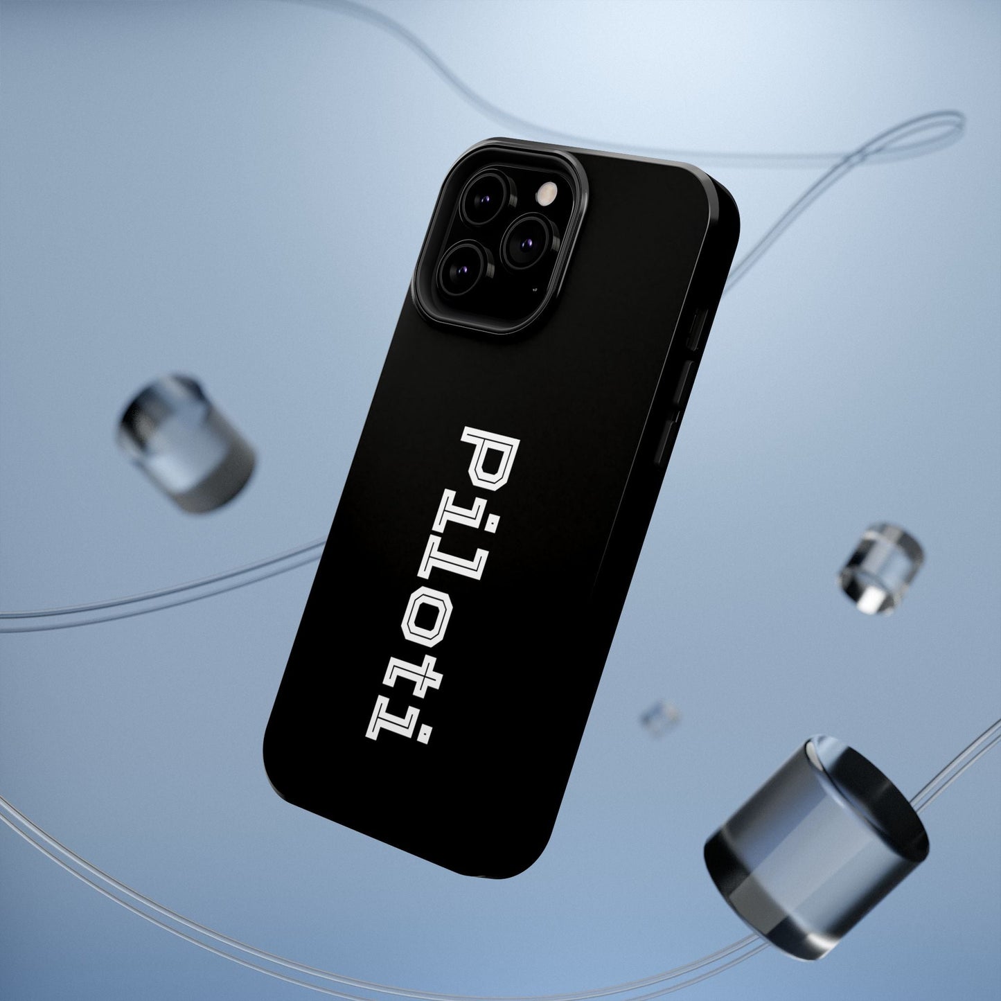 Impact-Resistant Smartphone Cases in black Printify