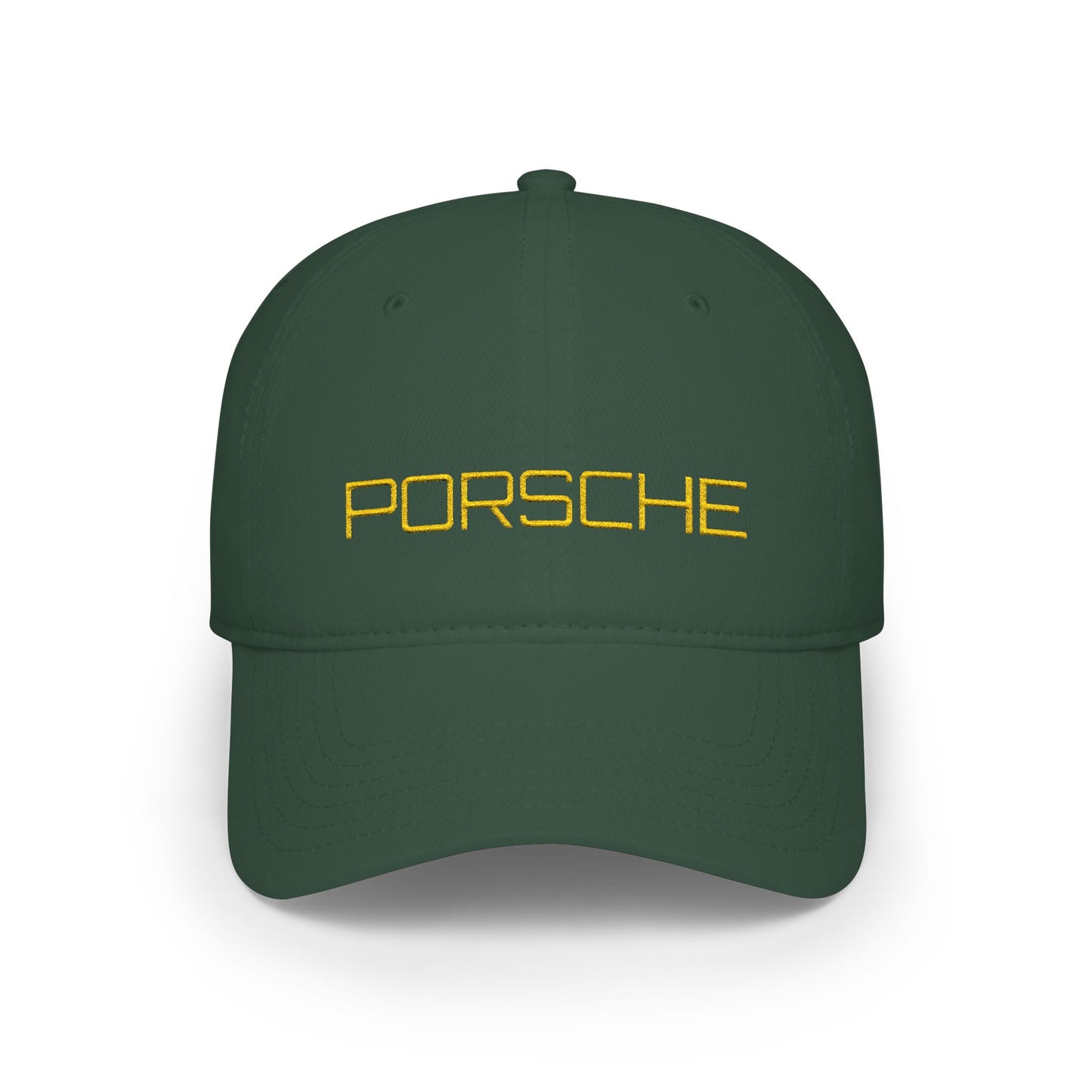 Porsche Gold Baseball Cap Printify