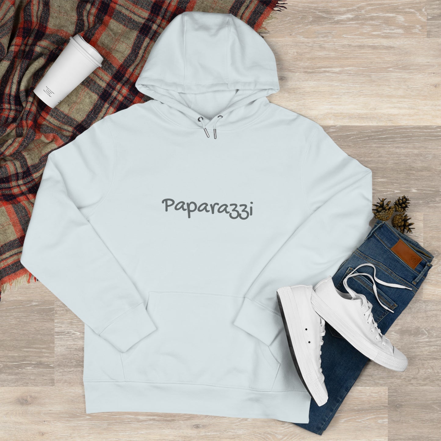 Skyblue Paparazzi Dark Grey Hoodie Printify
