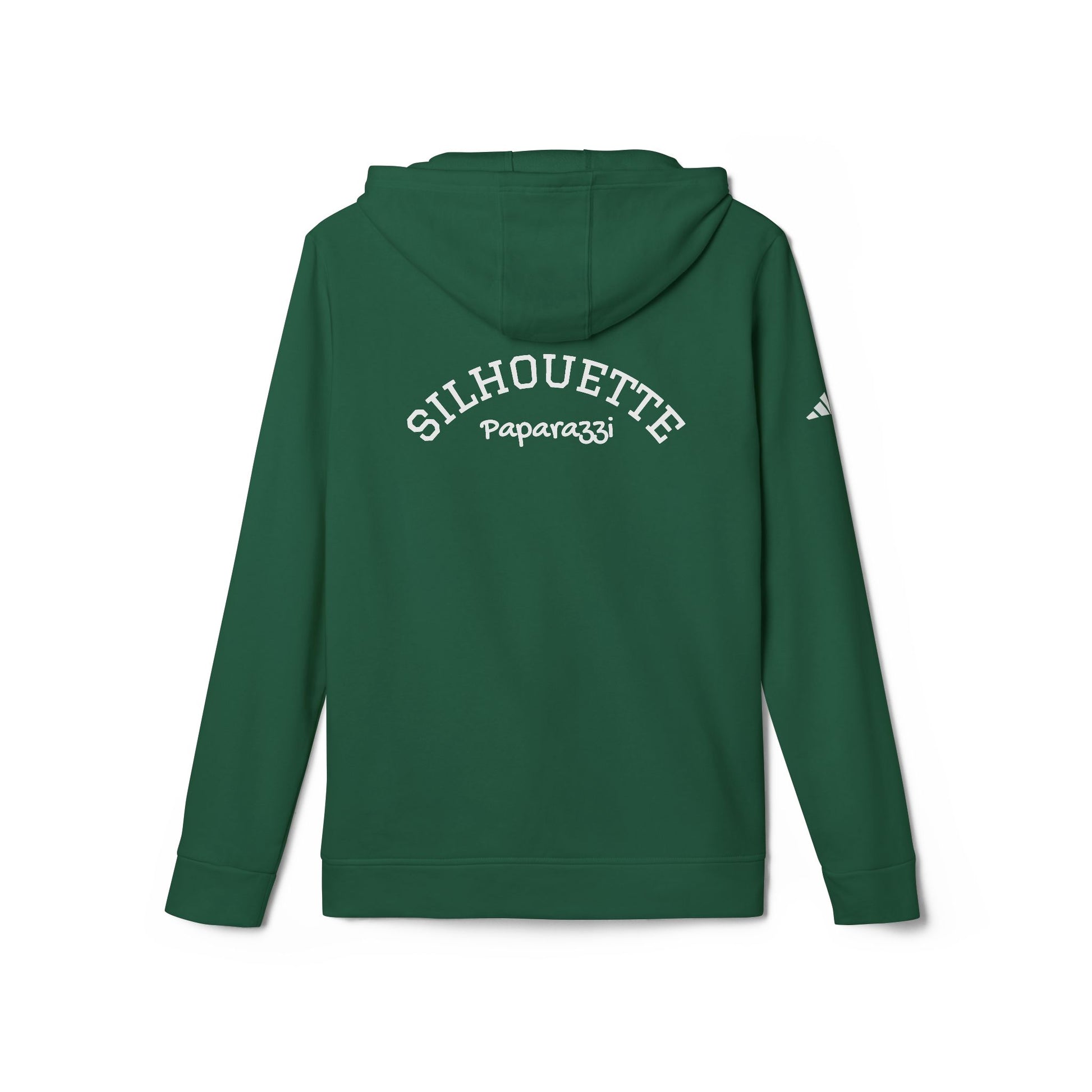 Collegiate Green Premium Paparazzi Silhouette Adidas Hoodie backside - Paparazzi Original