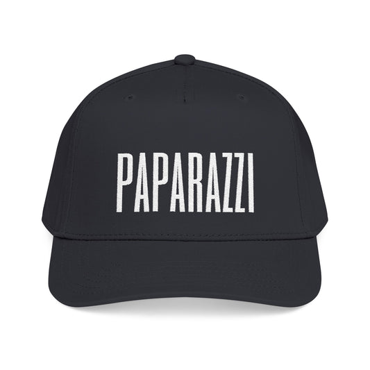 Paparazzi White Mid Profile Baseball Cap Printify