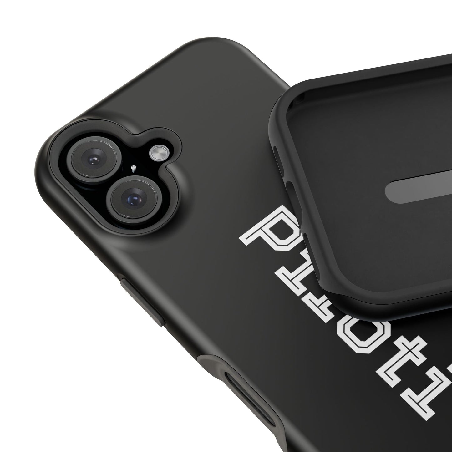 Impact-Resistant Smartphone Cases in black Printify