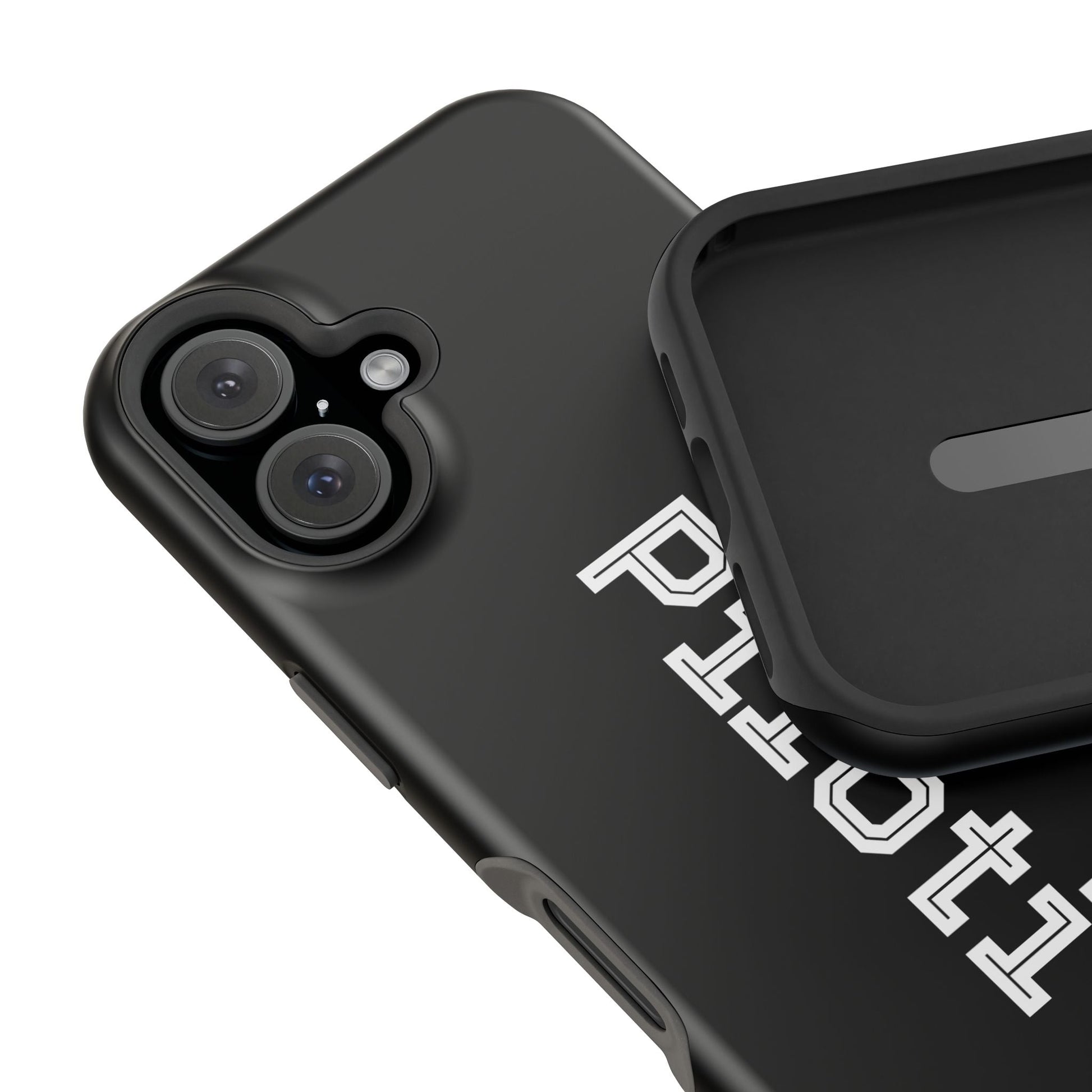 Impact-Resistant Smartphone Cases in black Printify