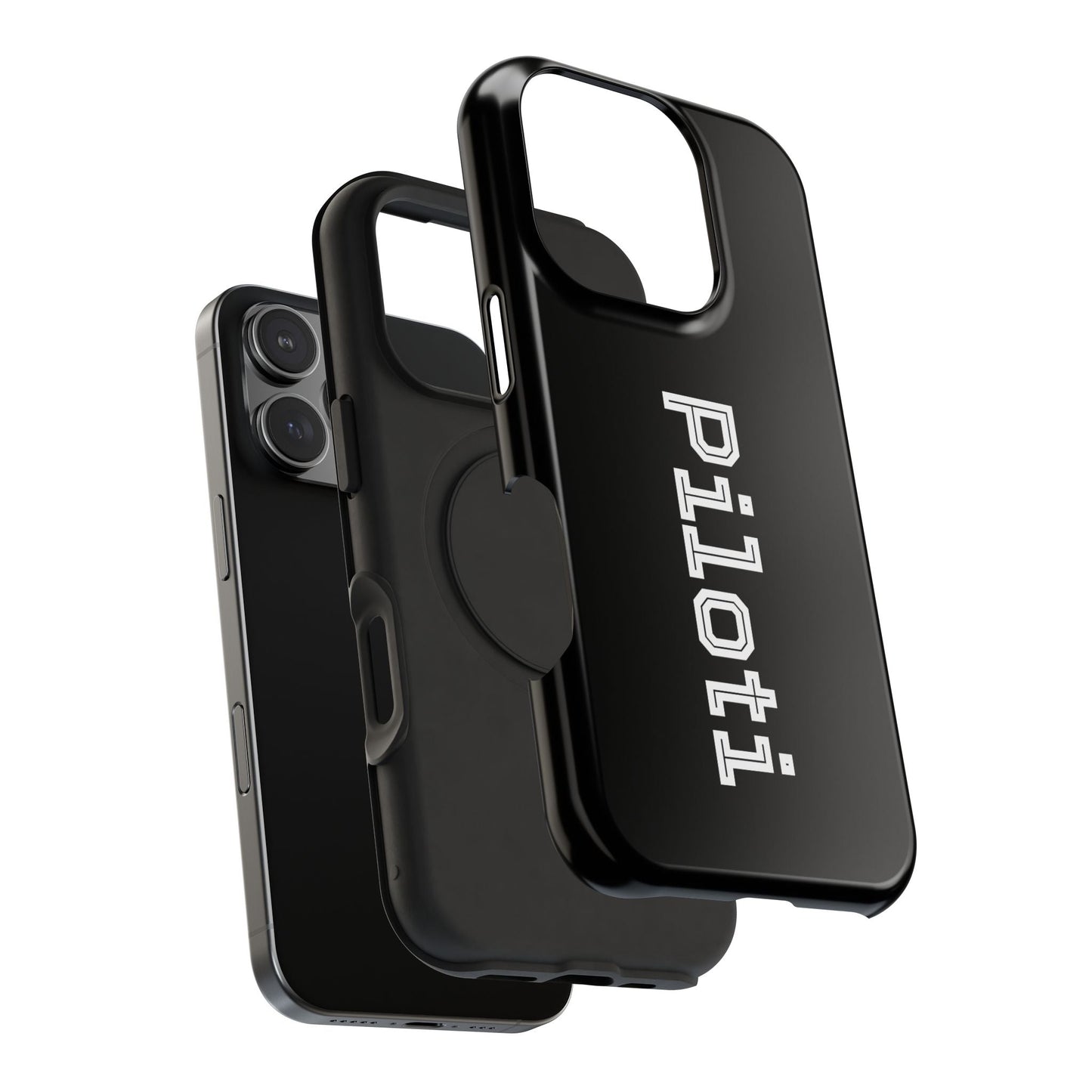 Impact-Resistant Smartphone Cases in black Printify