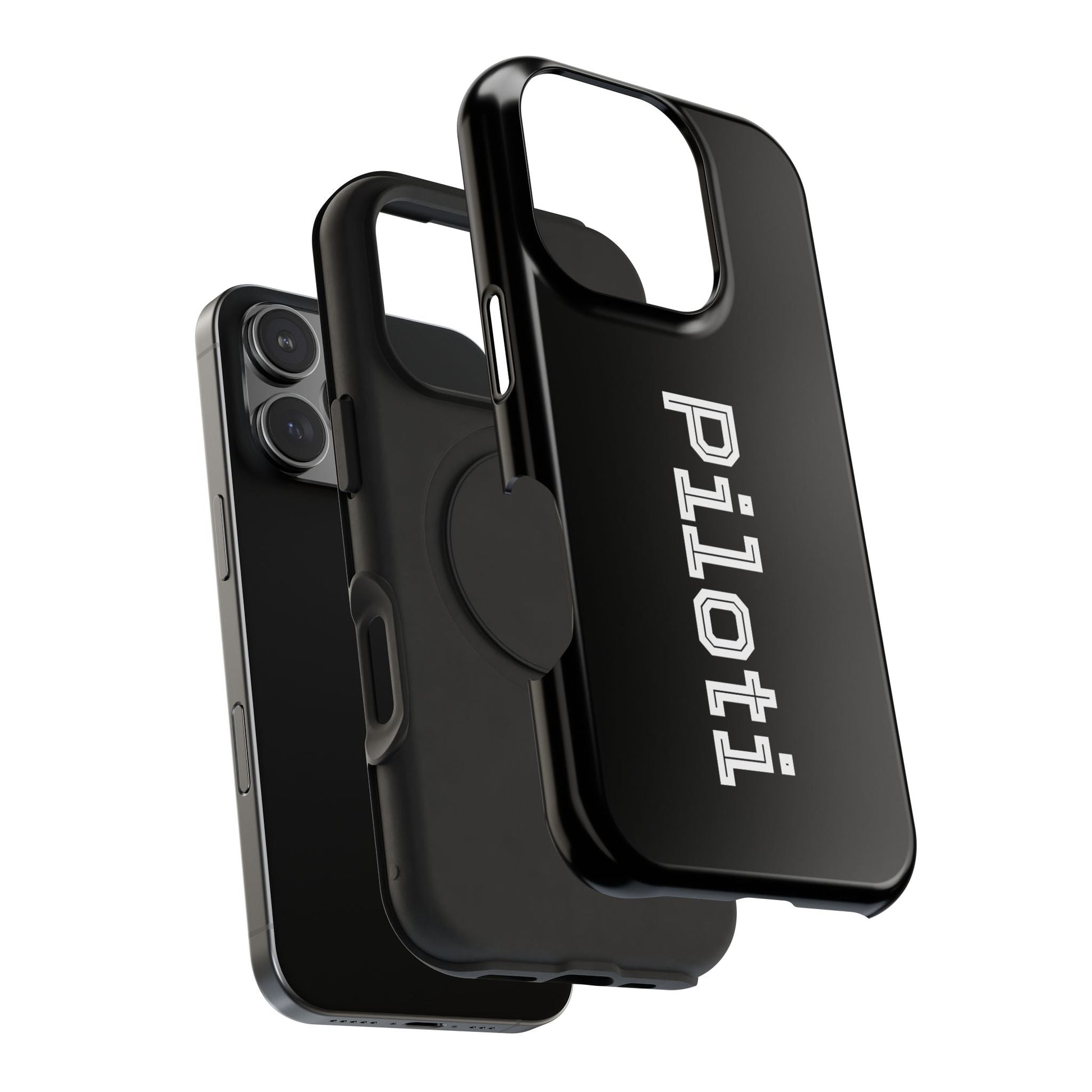 Impact-Resistant Smartphone Cases in black Printify