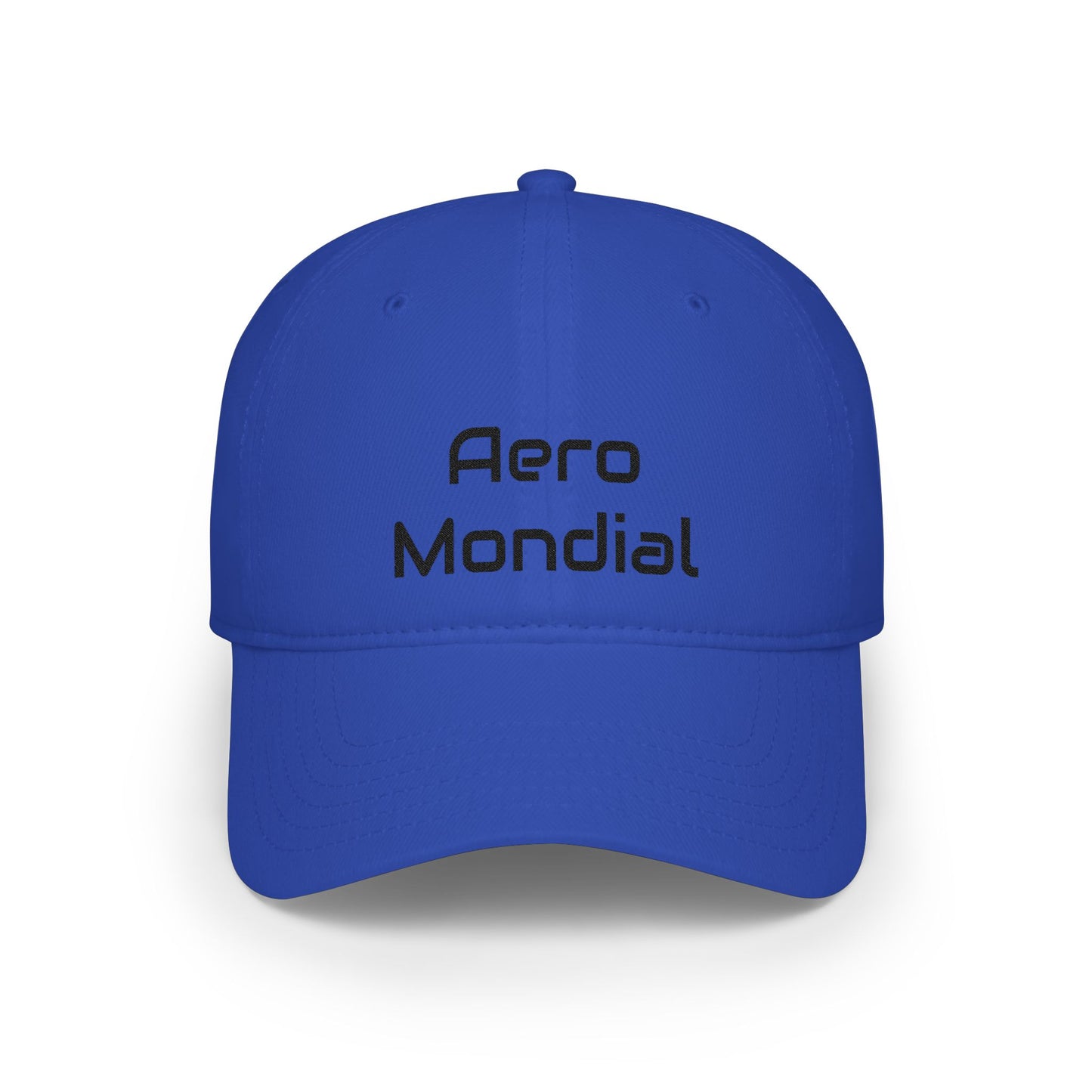 Aero Mondial Black Baseball Cap Printify