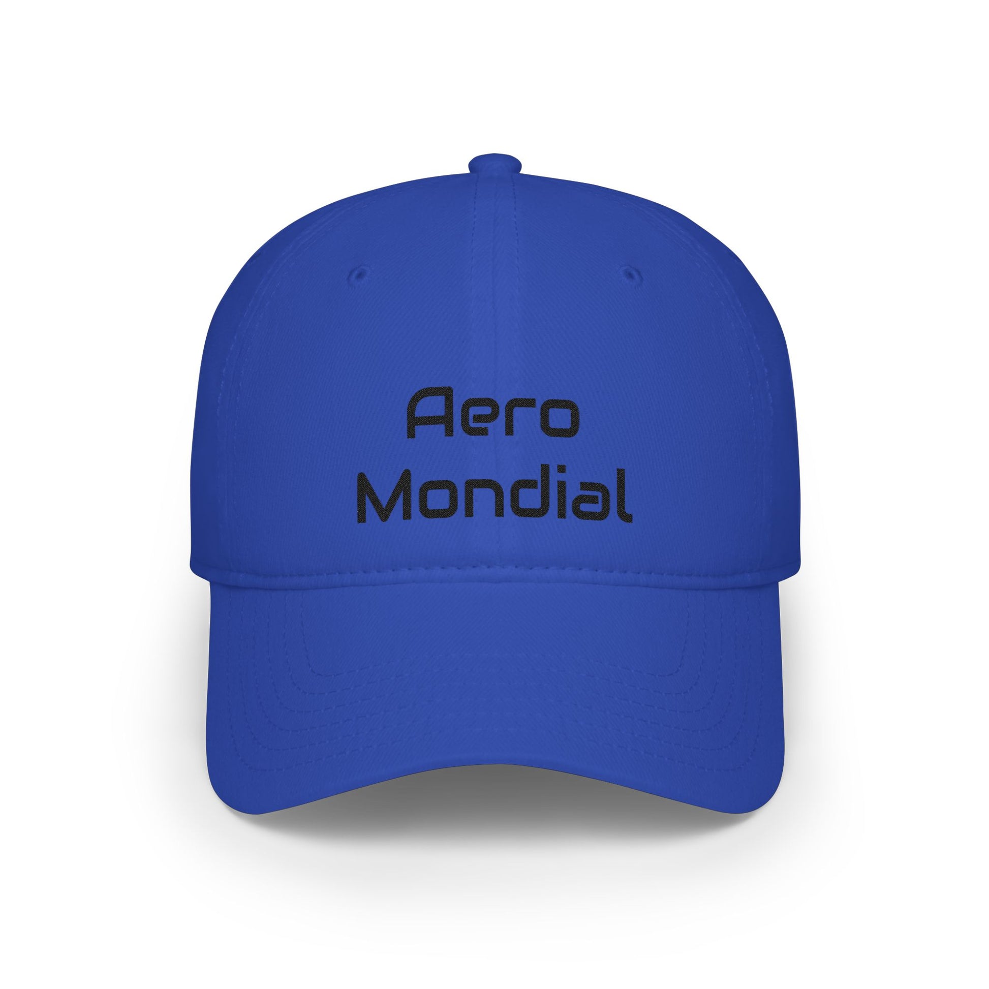 Aero Mondial Black Baseball Cap Printify
