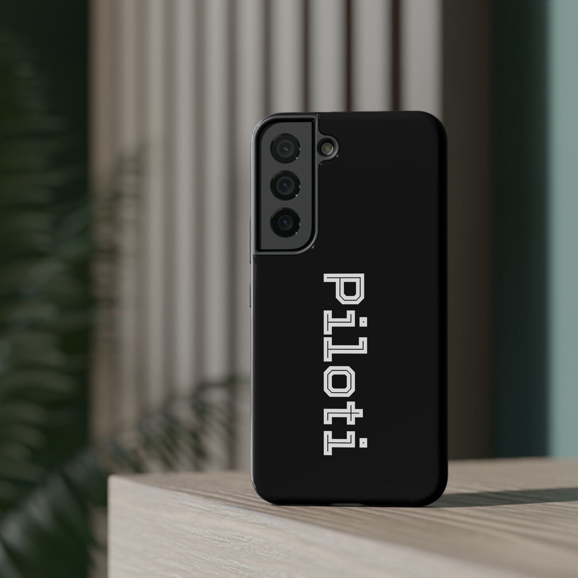 Impact-Resistant Smartphone Cases in black Printify