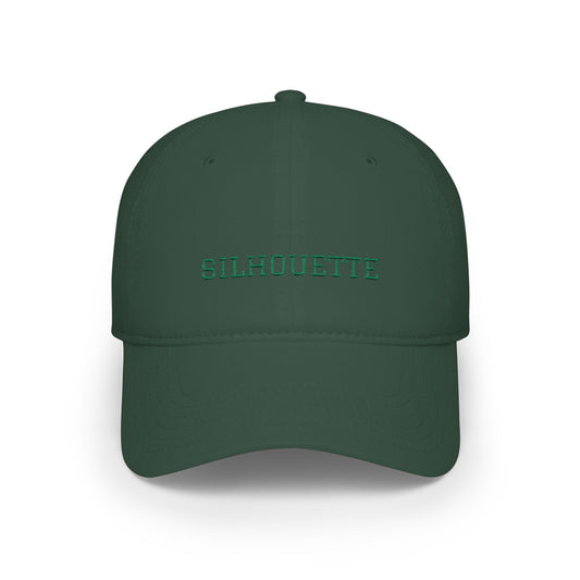 Dark Green Paparazzi Silhouette Dark Green Baseball Cap front - Paparazzi Original