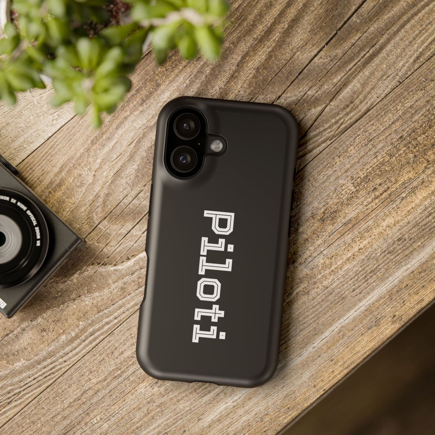 Impact-Resistant Smartphone Cases in black Printify