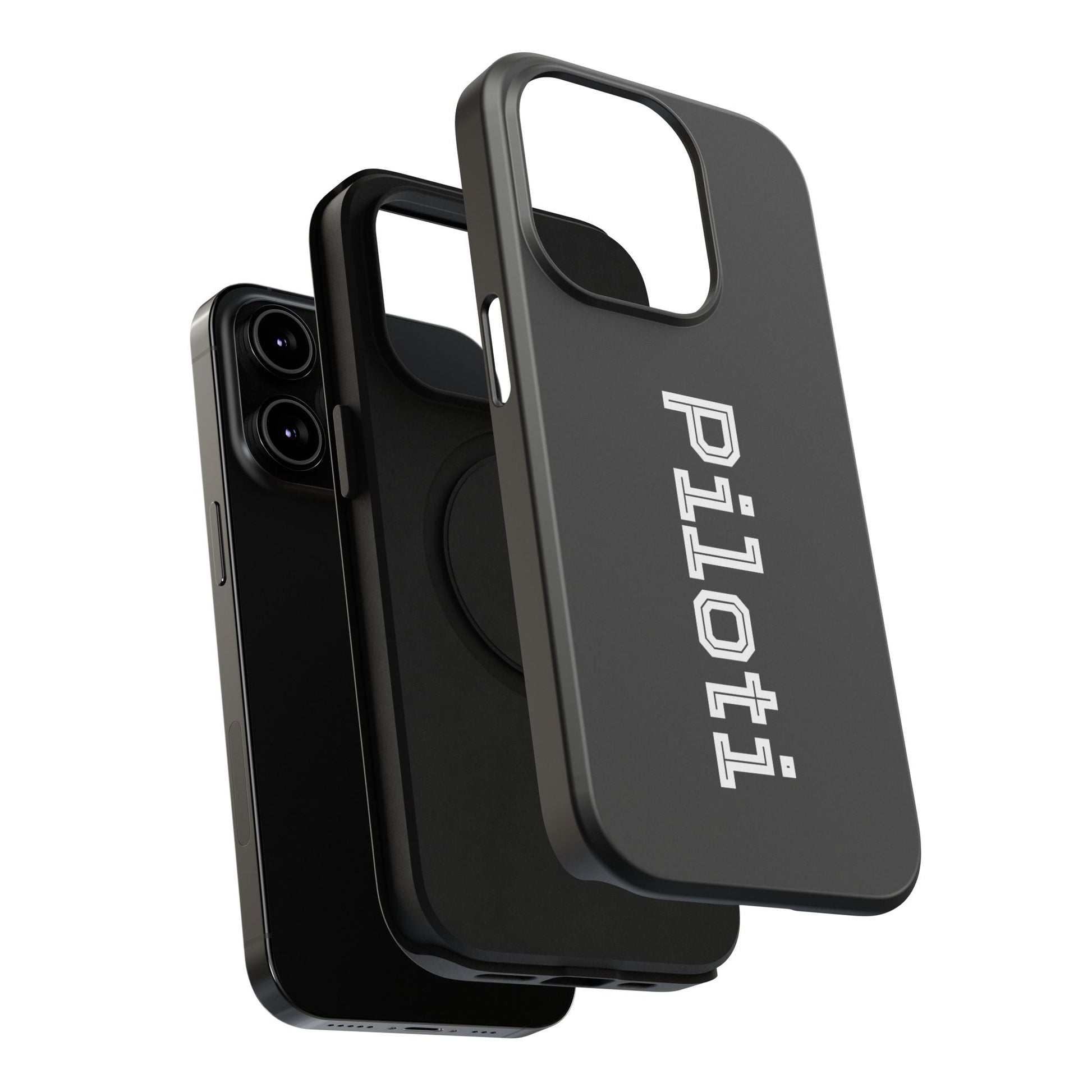 Impact-Resistant Smartphone Cases in black Printify