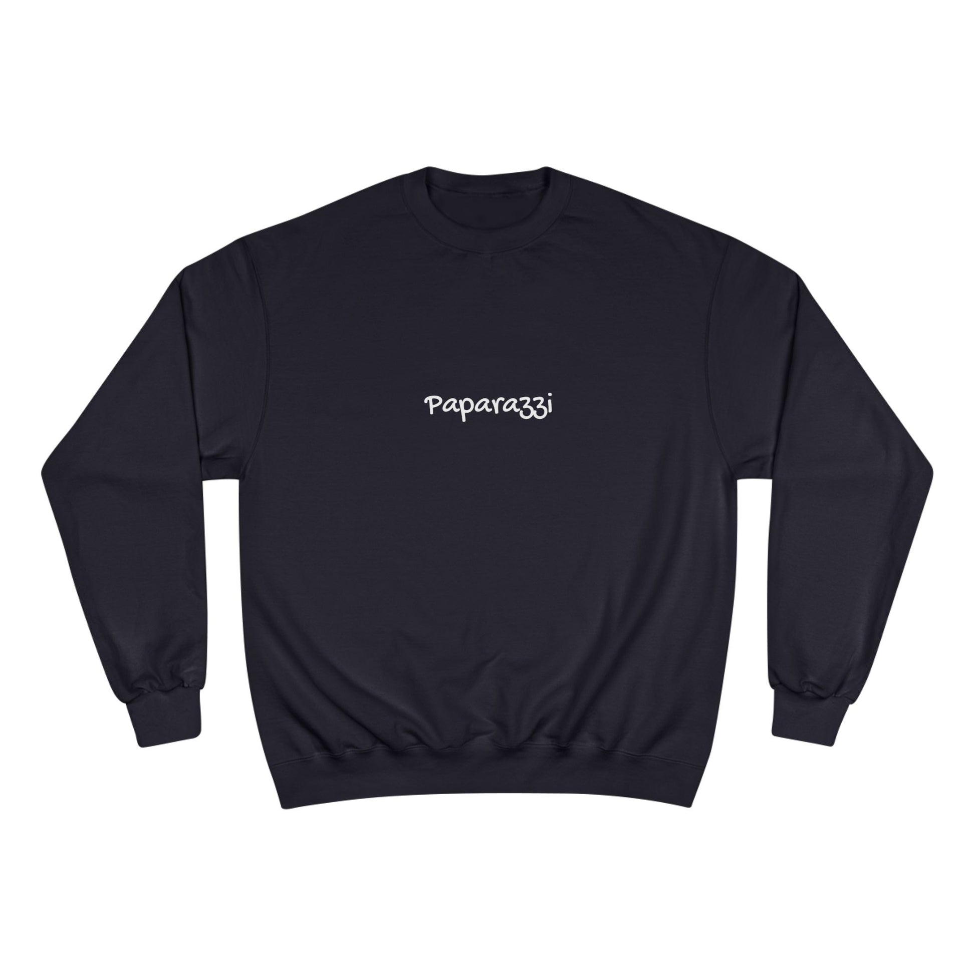 Navy Maroon Paparazzi Champion Sweatshirt Printify
