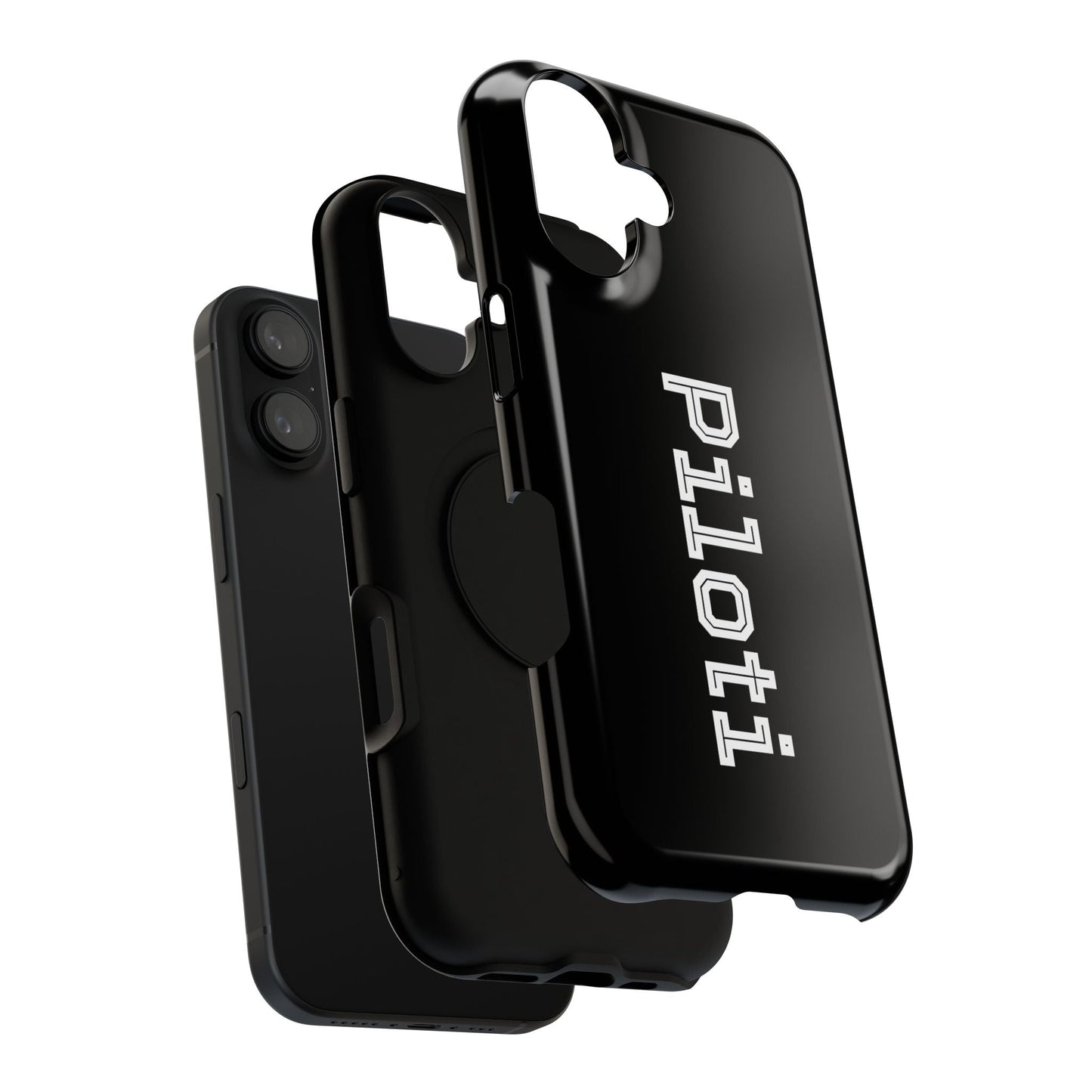 Impact-Resistant Smartphone Cases in black Printify