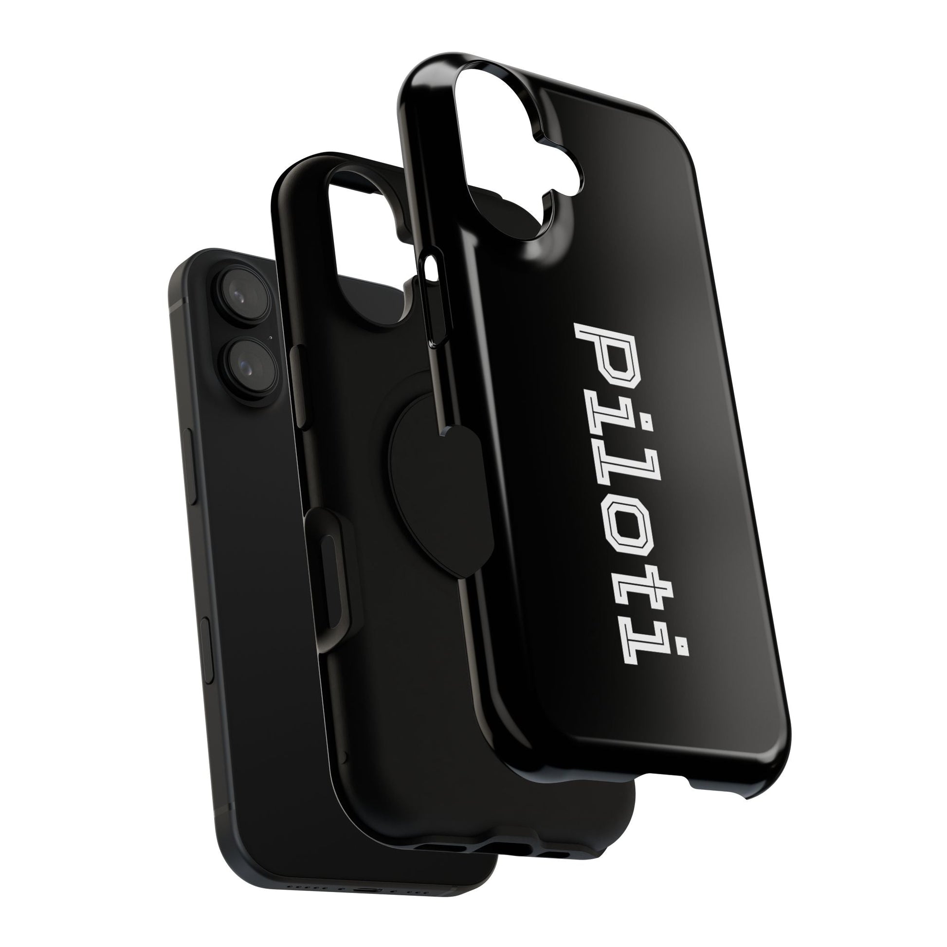 Impact-Resistant Smartphone Cases in black Printify