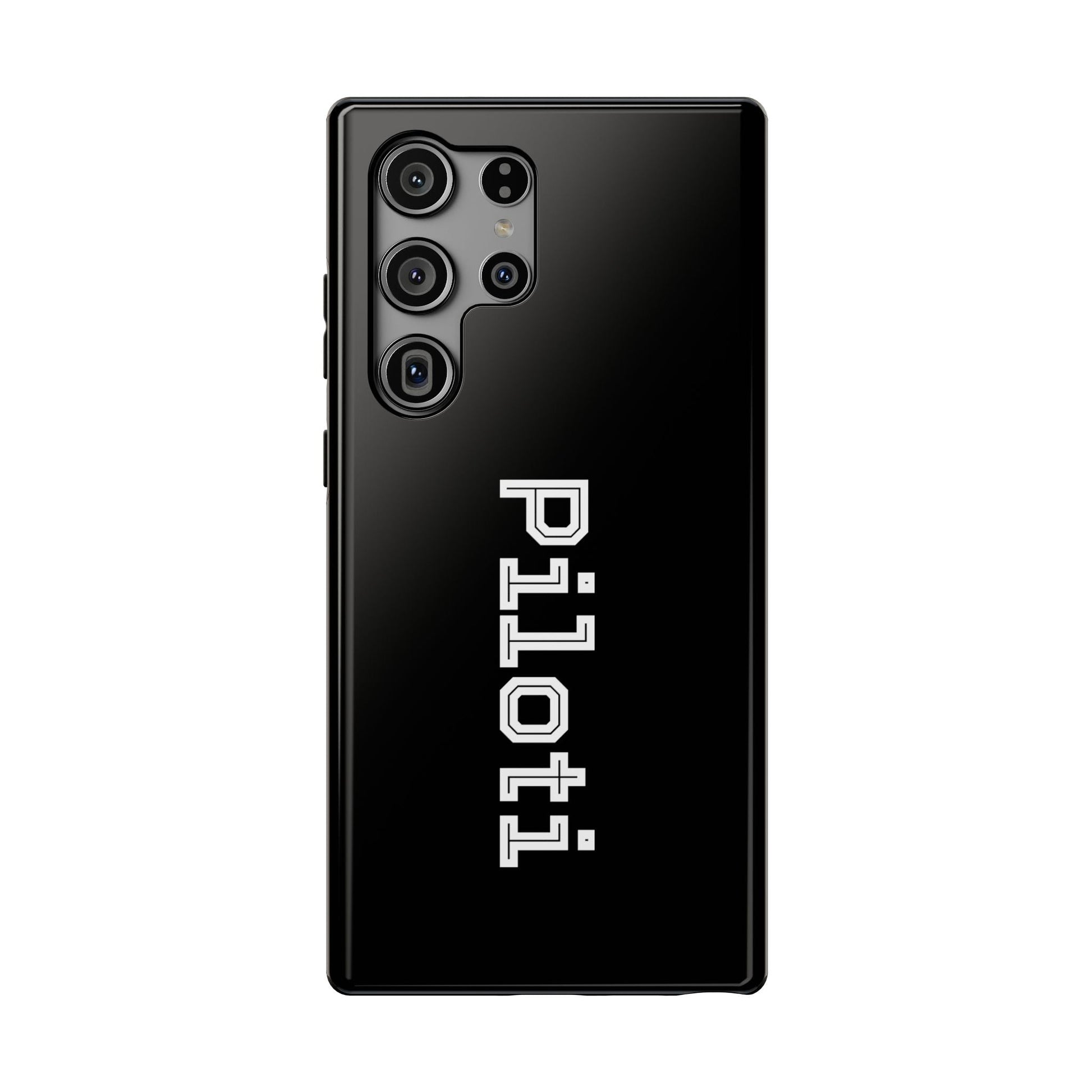Impact-Resistant Smartphone Cases in black Printify