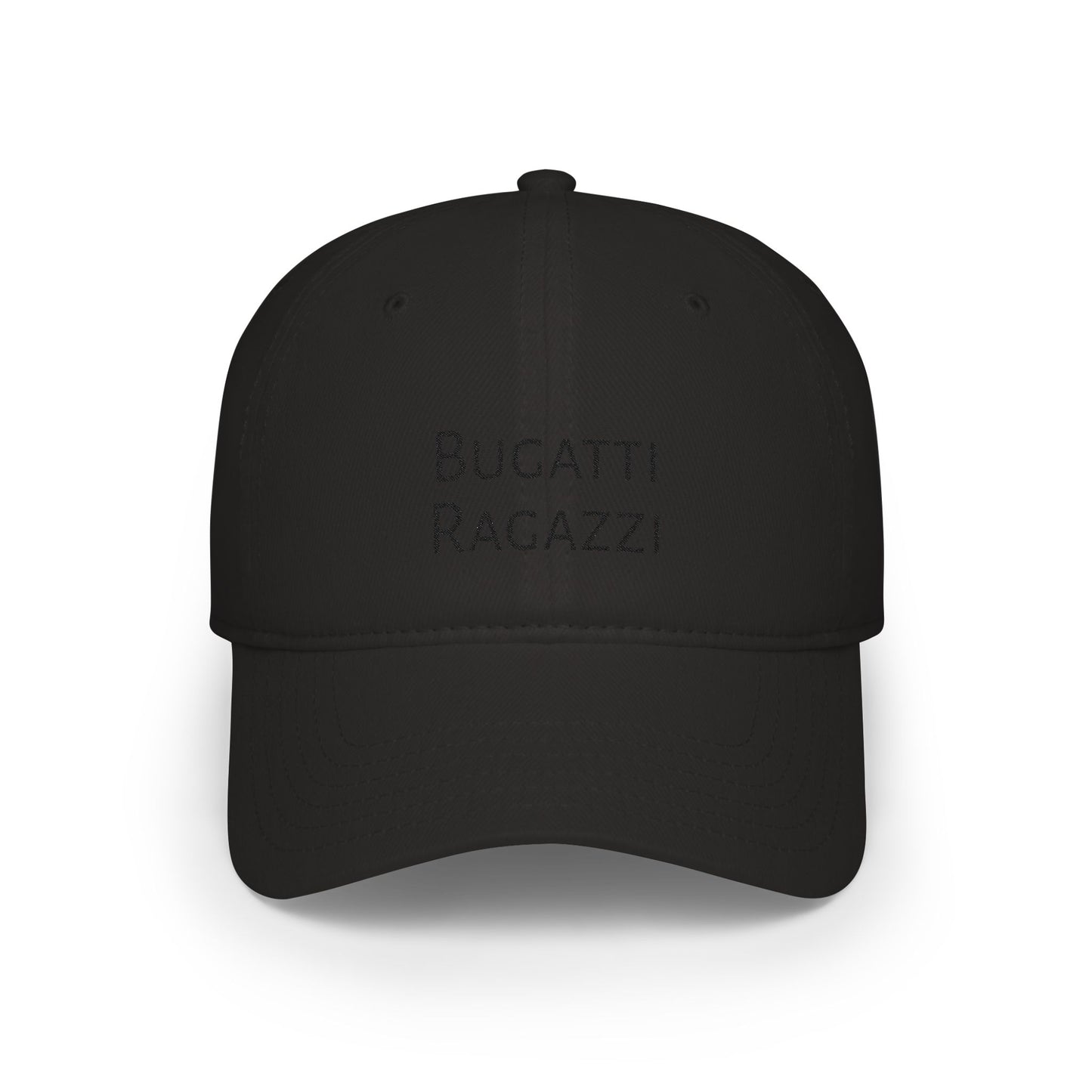 Bugatti Ragazzi Black Baseball Cap Printify