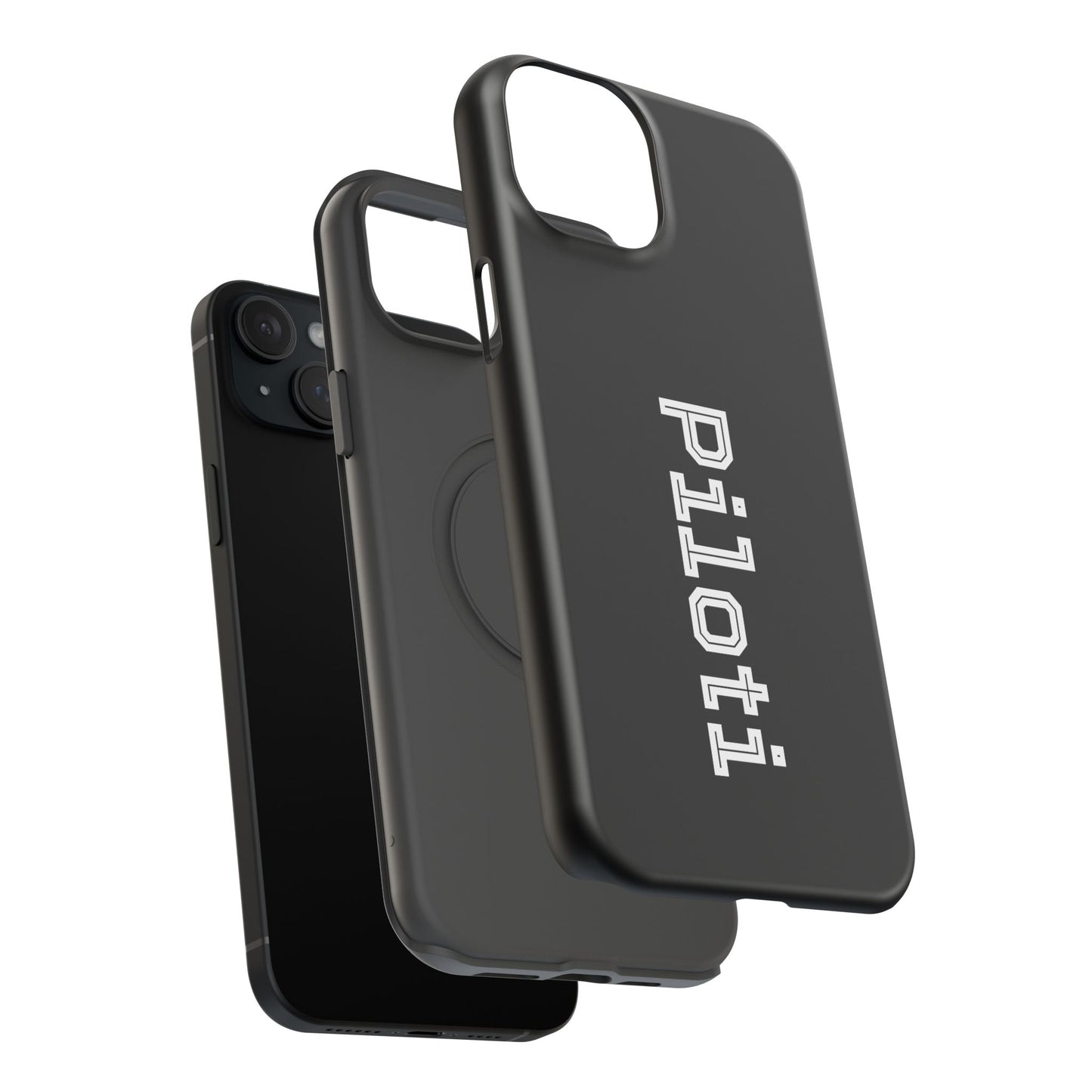 Impact-Resistant Smartphone Cases in black Printify