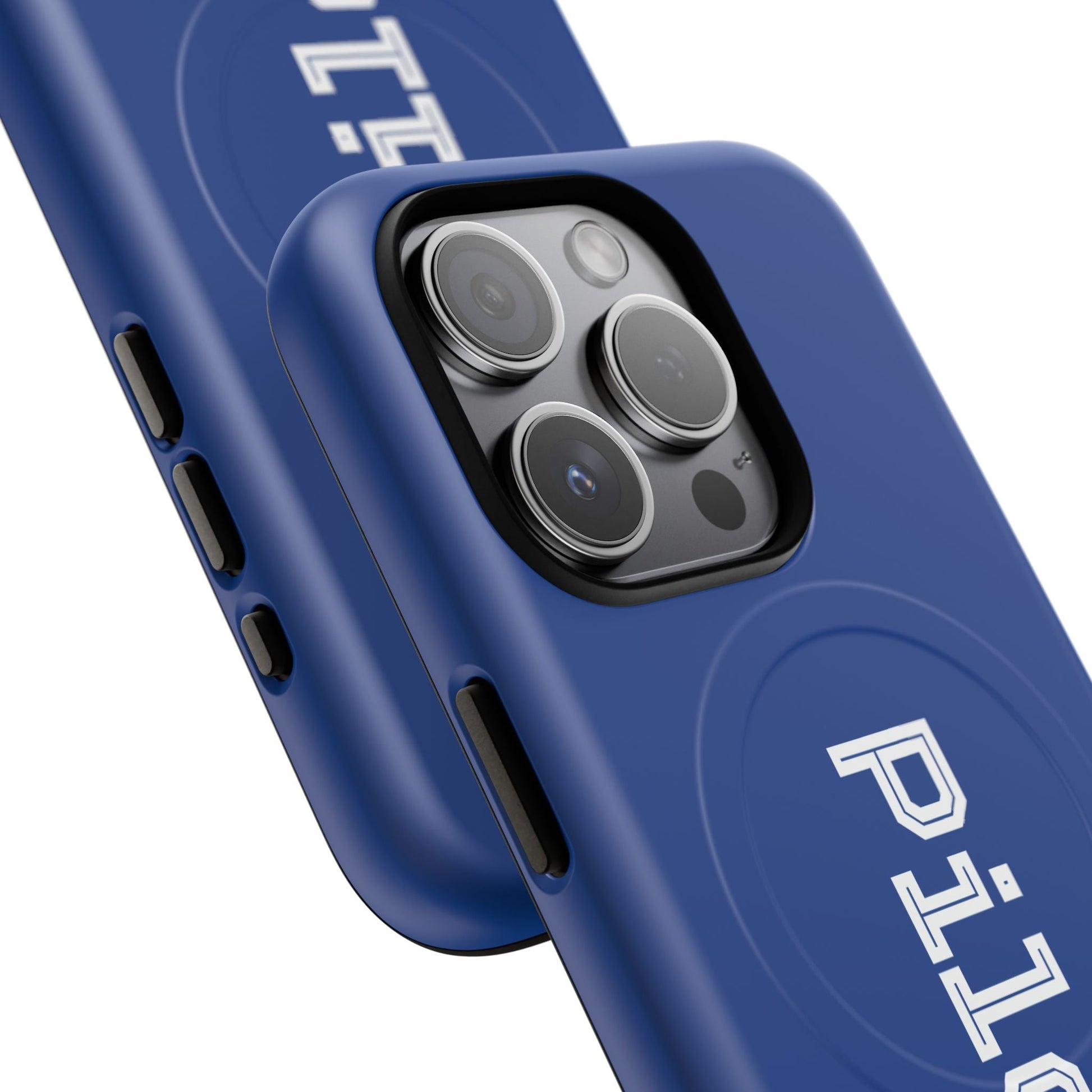 Tough Magnetic iPhone Cases Piloti in navy blue made in matt and gloss finish - UpNorth SPORTS