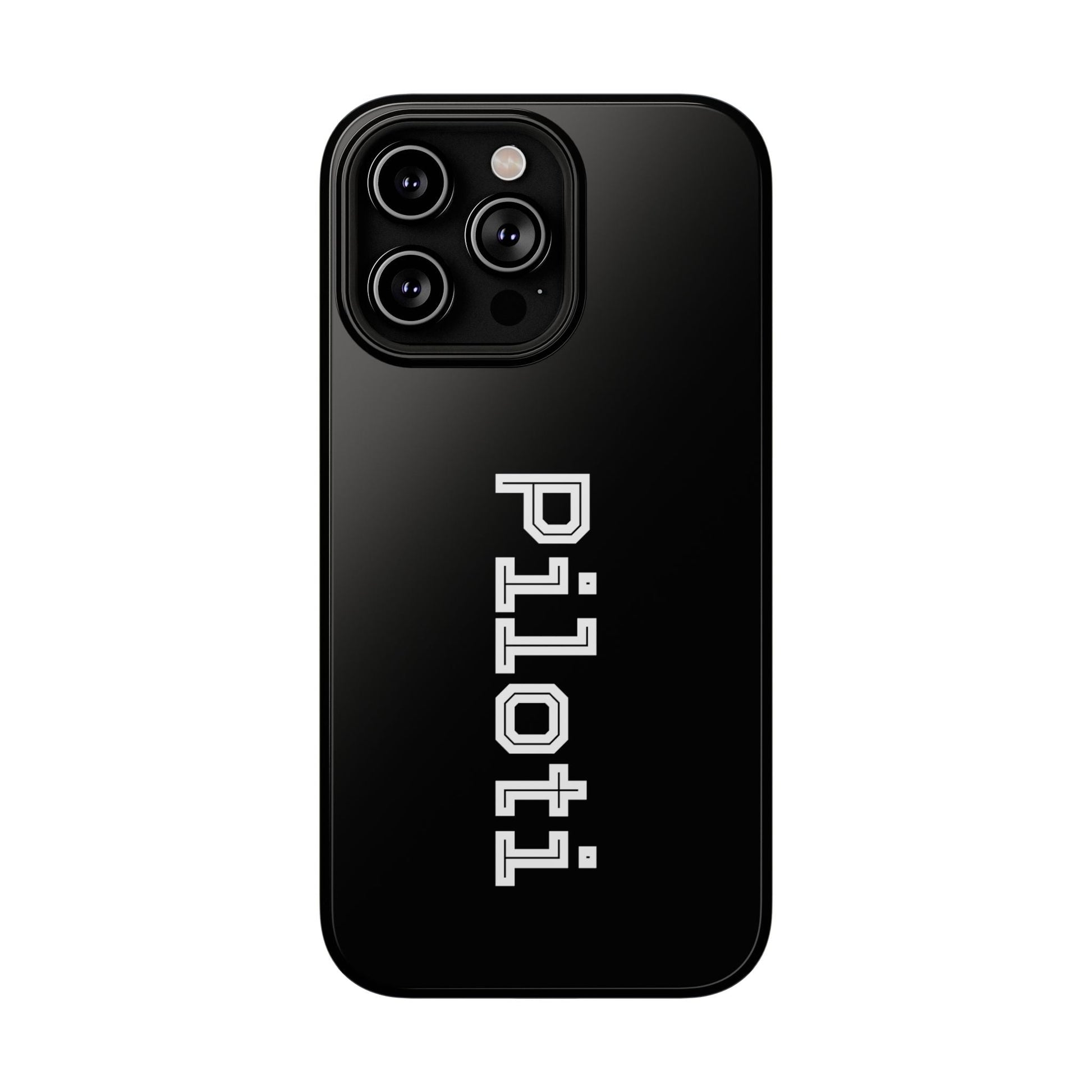 Impact-Resistant Smartphone Cases in black Printify