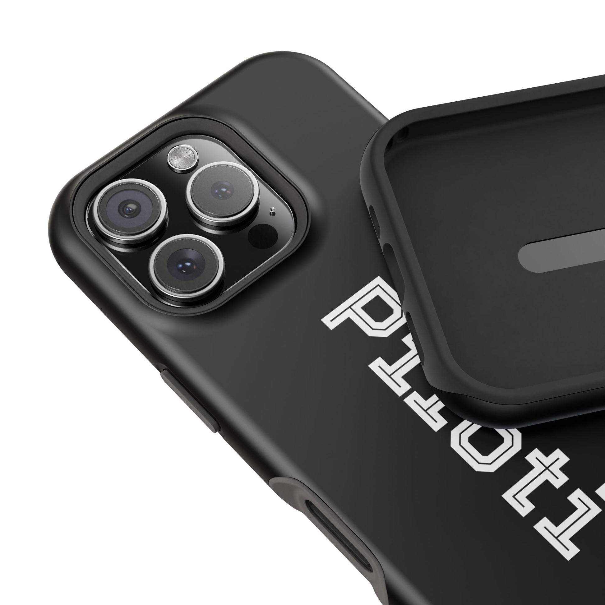 Impact-Resistant Smartphone Cases in black Printify
