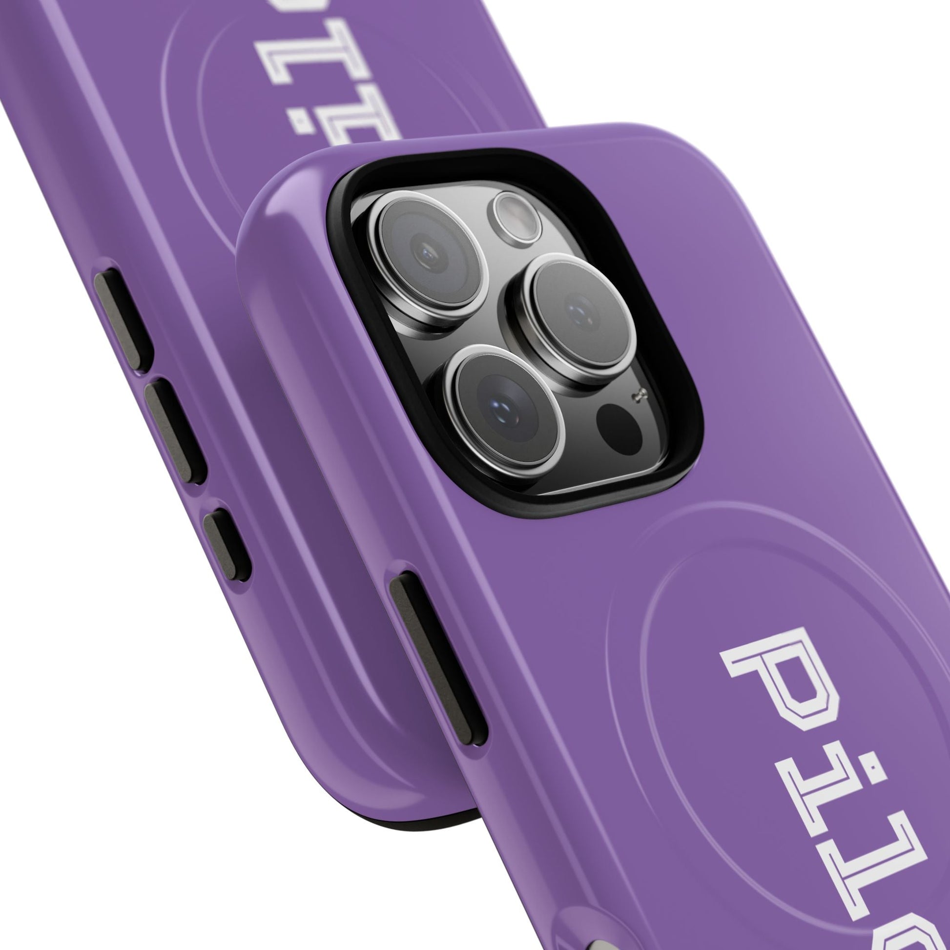 Tough Magnetic iPhone Cases Piloti in light purple Printify