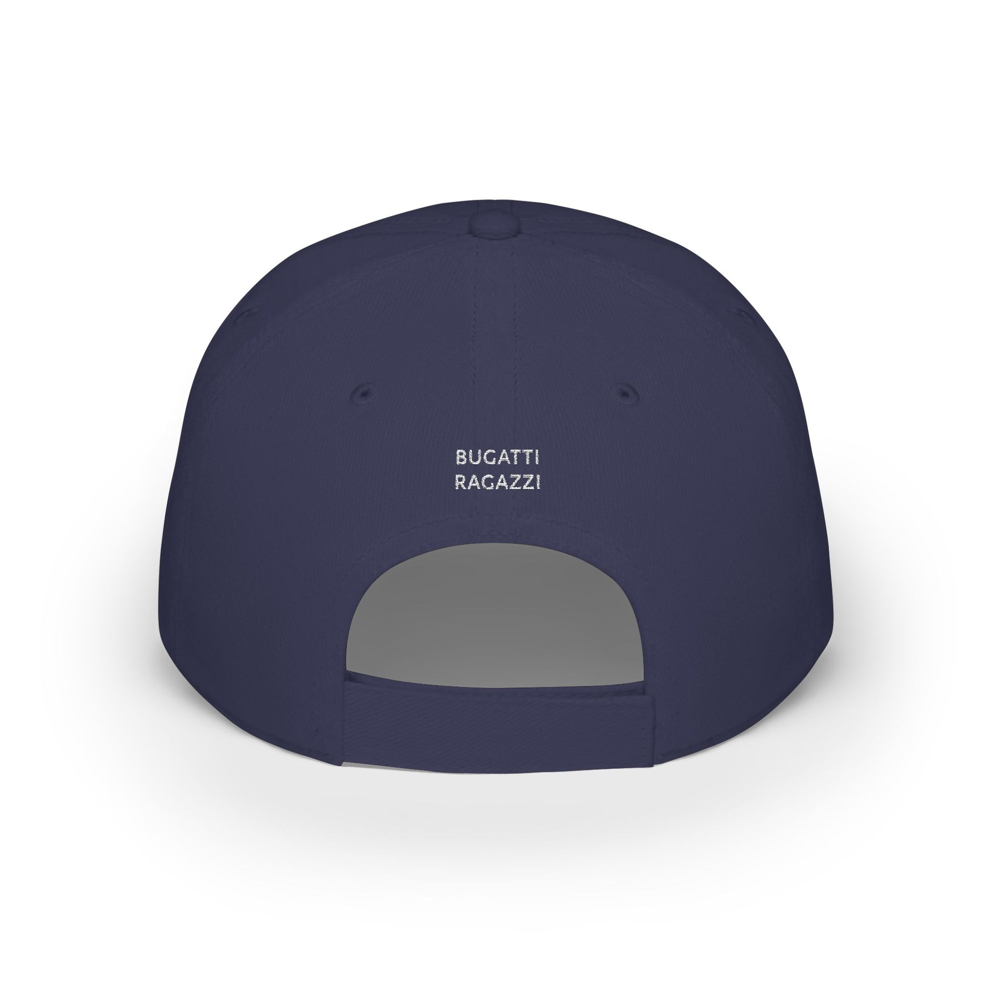 Bugatti Ragazzi White Baseball Cap Printify