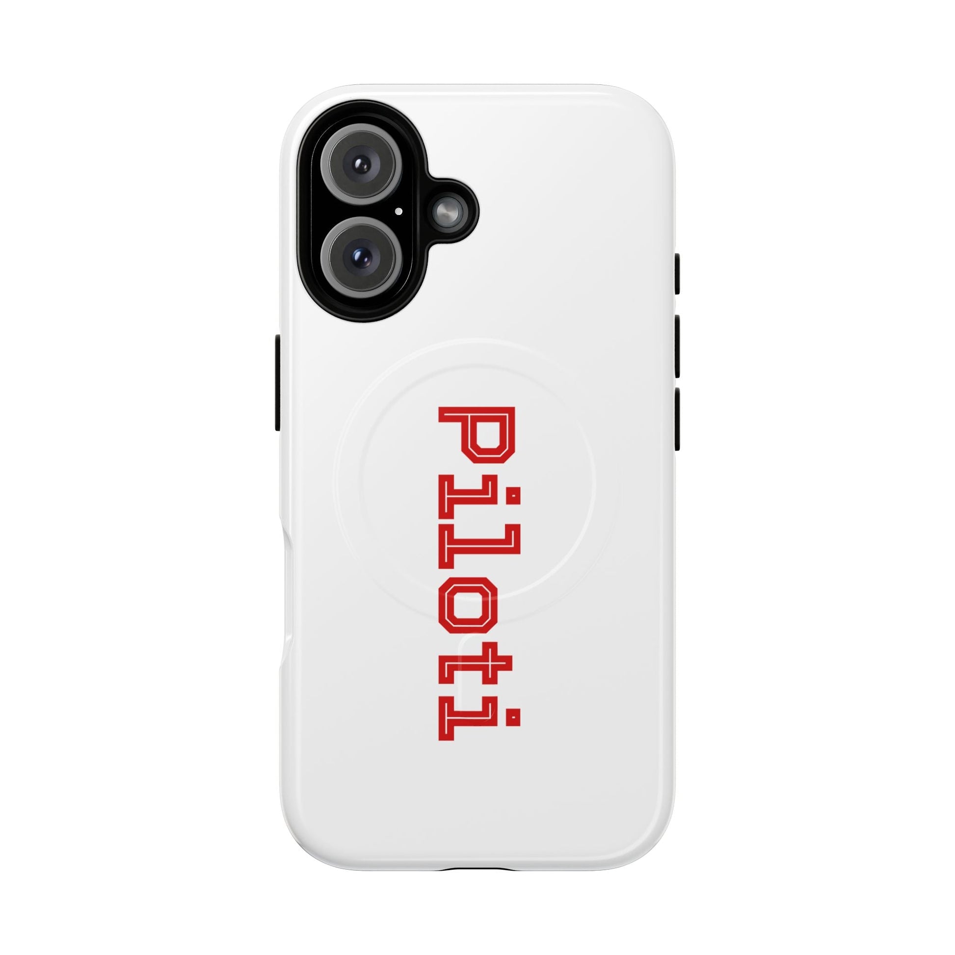 Tough Magnetic iPhone Cases Piloti in light purple Printify