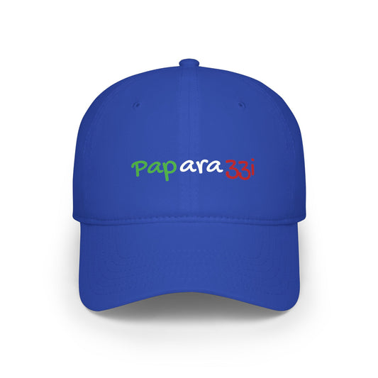 Baseball Cap Paparazzi royal blue with Italy