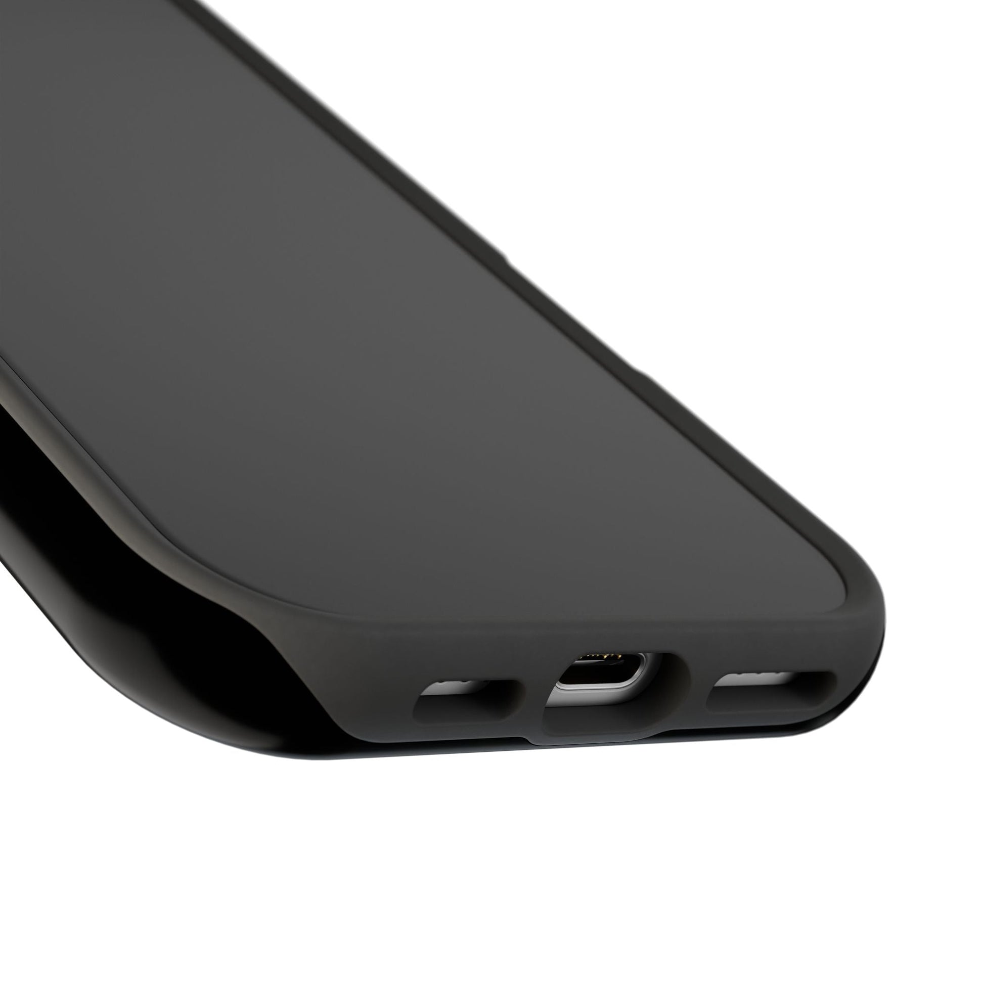 Impact-Resistant Smartphone Cases in black Printify