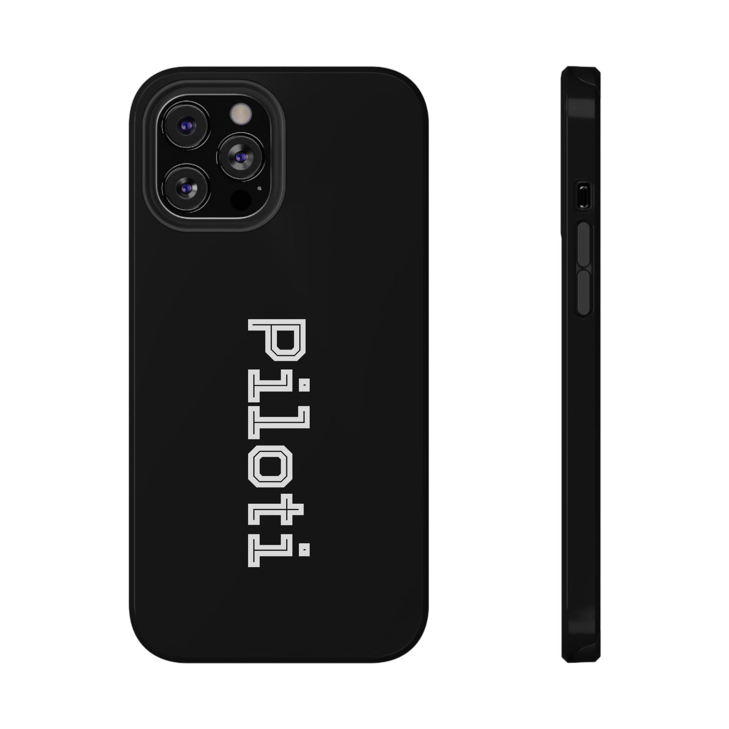 Impact-Resistant Smartphone Cases in black Printify