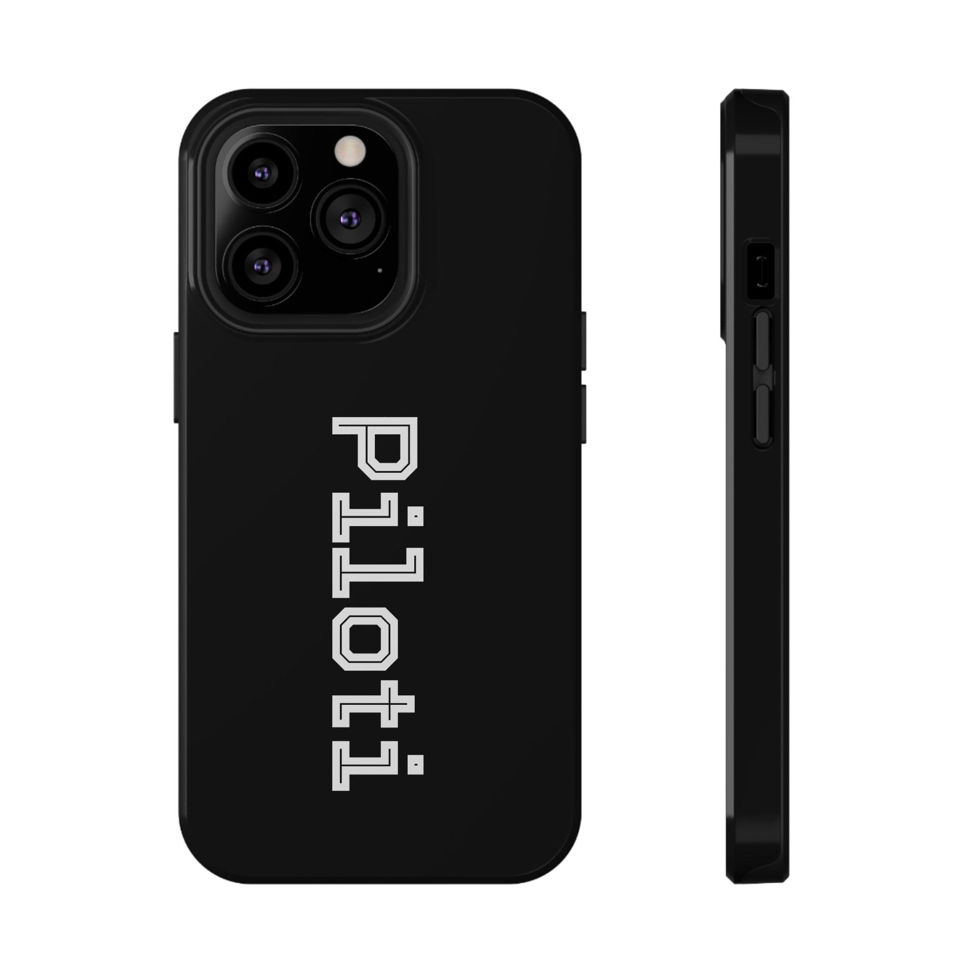 Impact-Resistant Smartphone Cases in black Printify