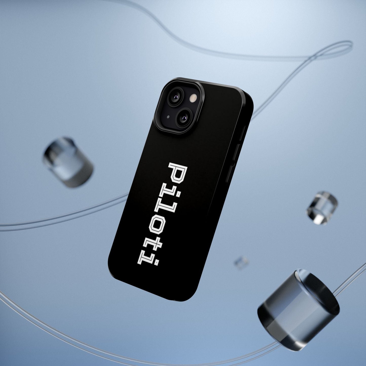 Impact-Resistant Smartphone Cases in black Printify