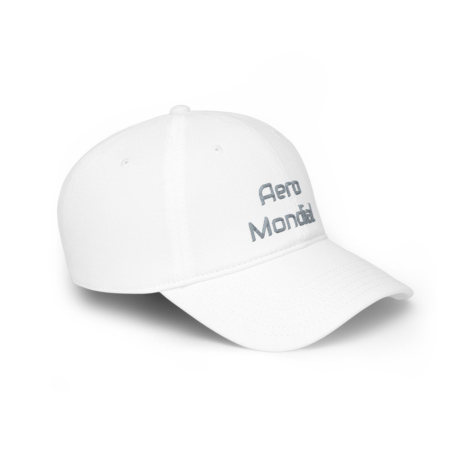 Aero Mondial Grey Baseball Cap Printify