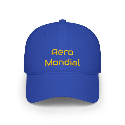 Aero Mondial Yellow Baseball Cap Printify