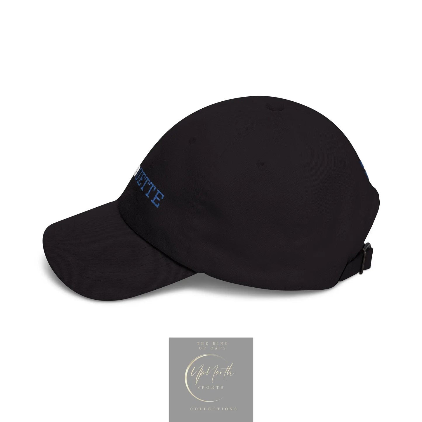 Black Paparazzi Silhouette Royal Classic Cap left side - UpNorth SPORTS
