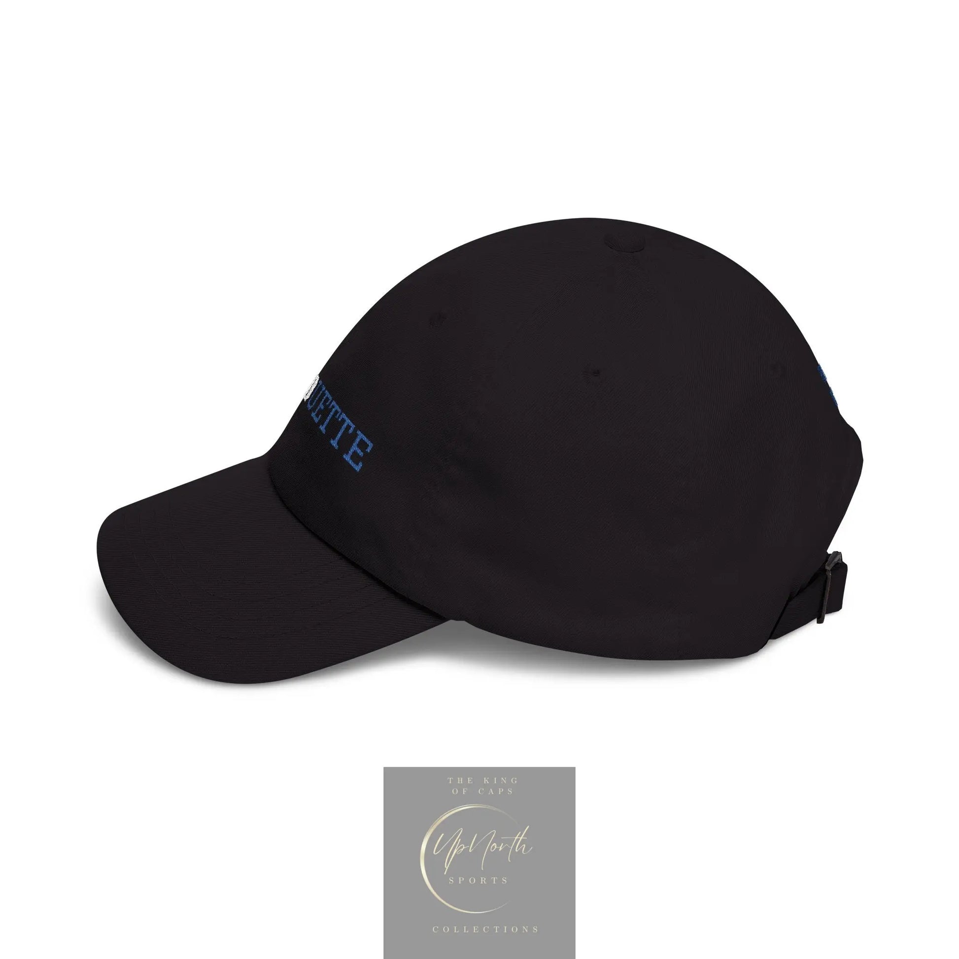 Black Paparazzi Silhouette Royal Classic Cap left side - UpNorth SPORTS