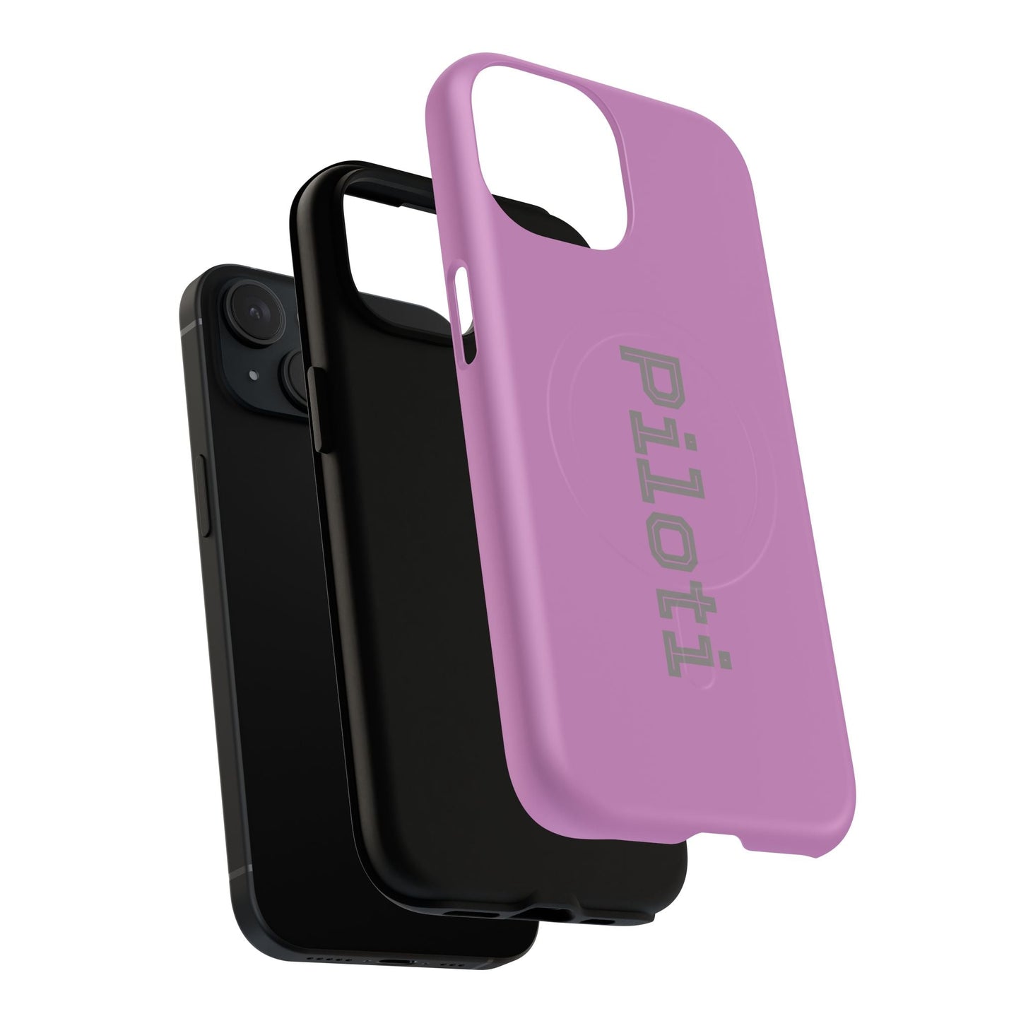 Tough Magnetic iPhone Cases Piloti in pink Printify