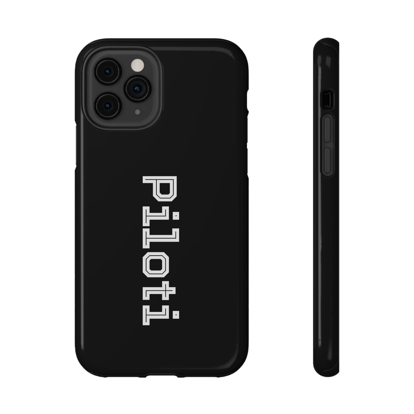 Impact-Resistant Smartphone Cases in black Printify