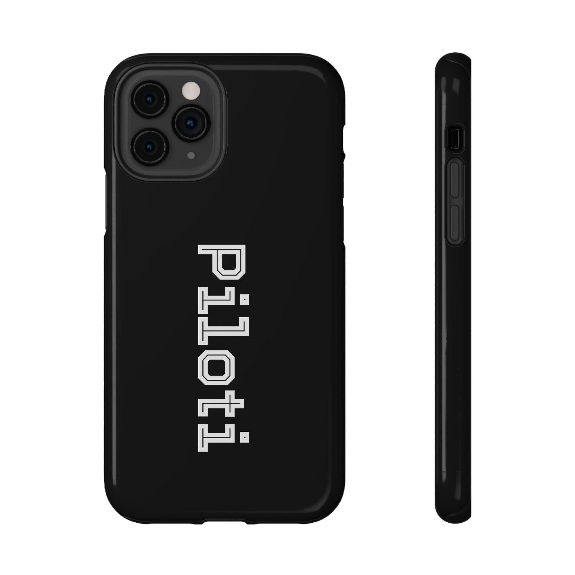 Impact-Resistant Smartphone Cases in black Printify