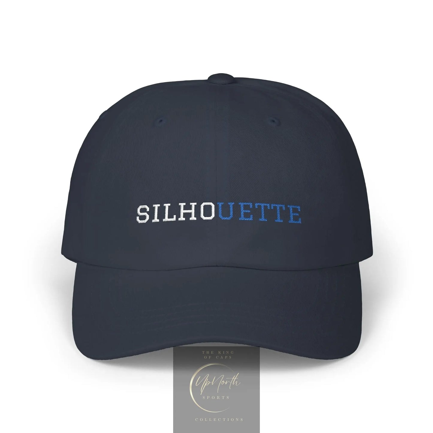 Navy Paparazzi Silhouette Royal Classic Cap front - UpNorth SPORTS