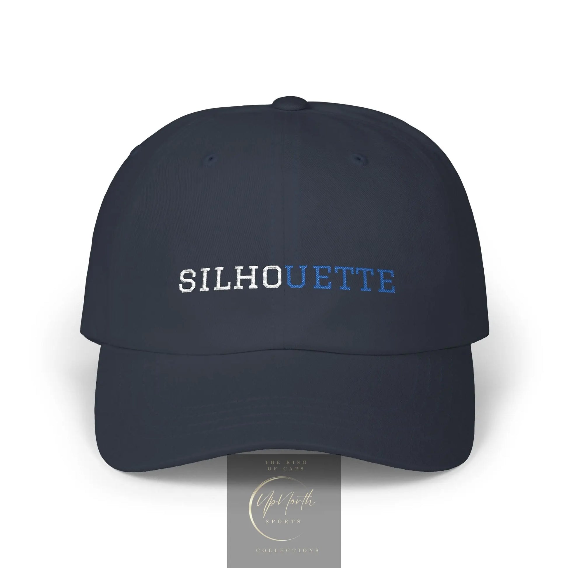 Navy Paparazzi Silhouette Royal Classic Cap front - UpNorth SPORTS