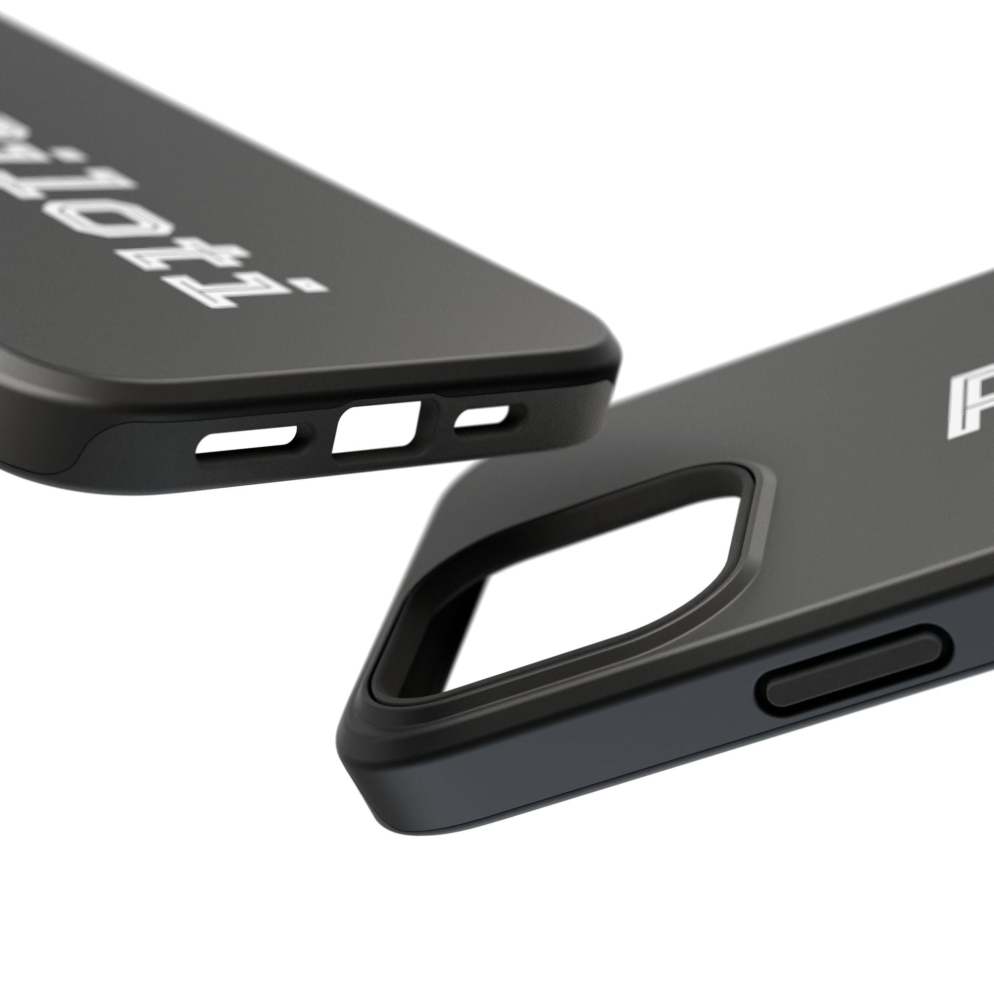 Impact-Resistant Smartphone Cases in black Printify