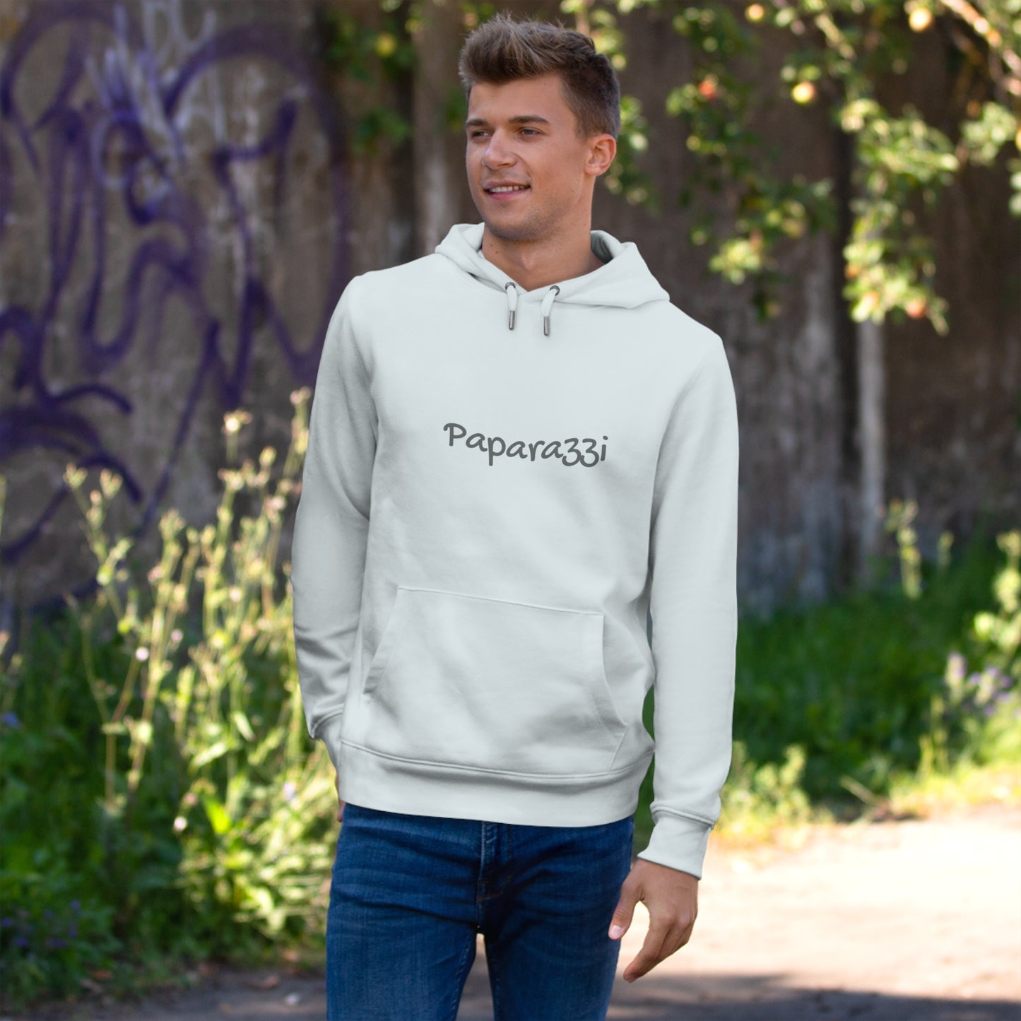 Skyblue Paparazzi Dark Grey Hoodie Printify
