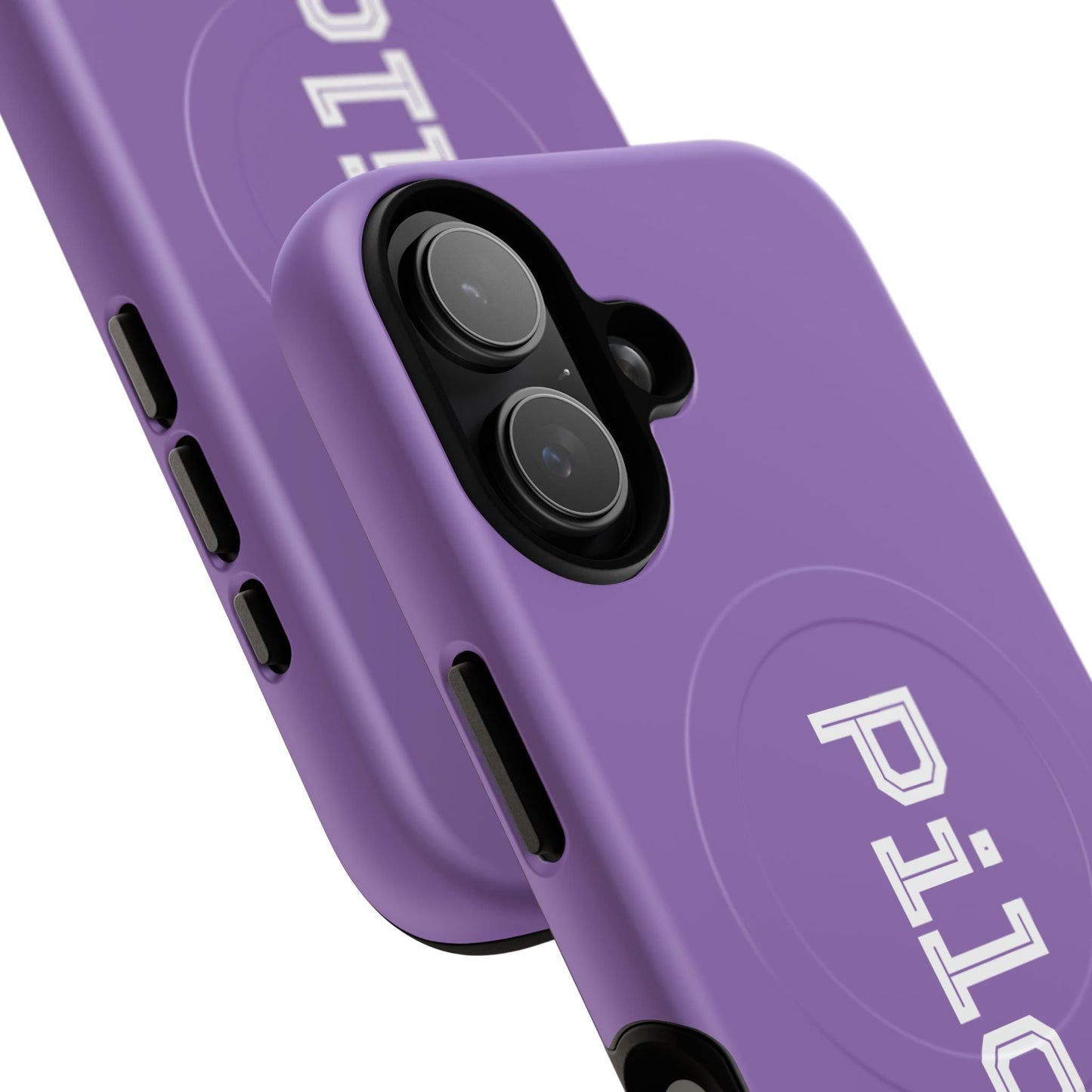 Tough Magnetic iPhone Cases Piloti in light purple Printify