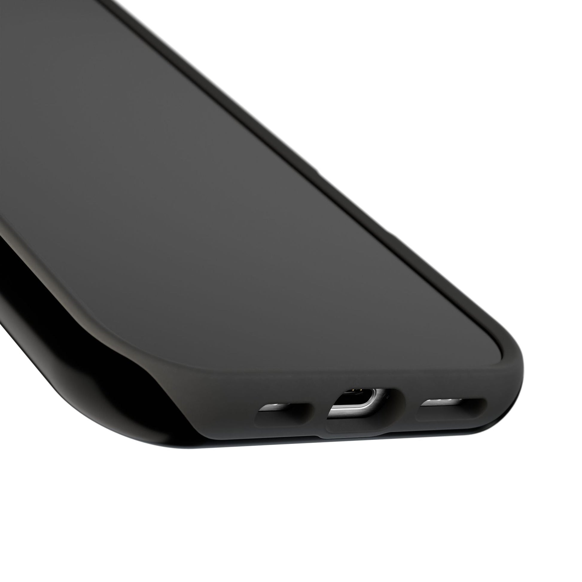 Impact-Resistant Smartphone Cases in black Printify