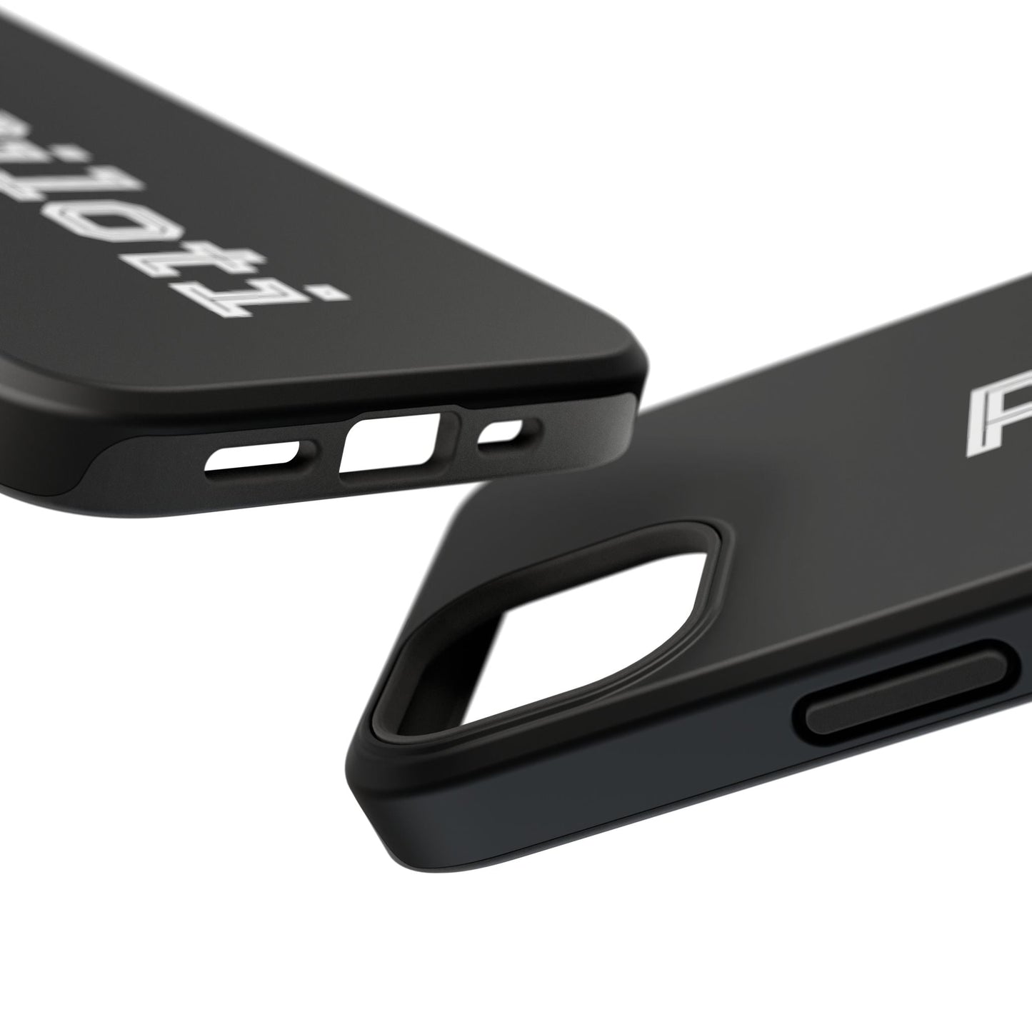 Impact-Resistant Smartphone Cases in black Printify