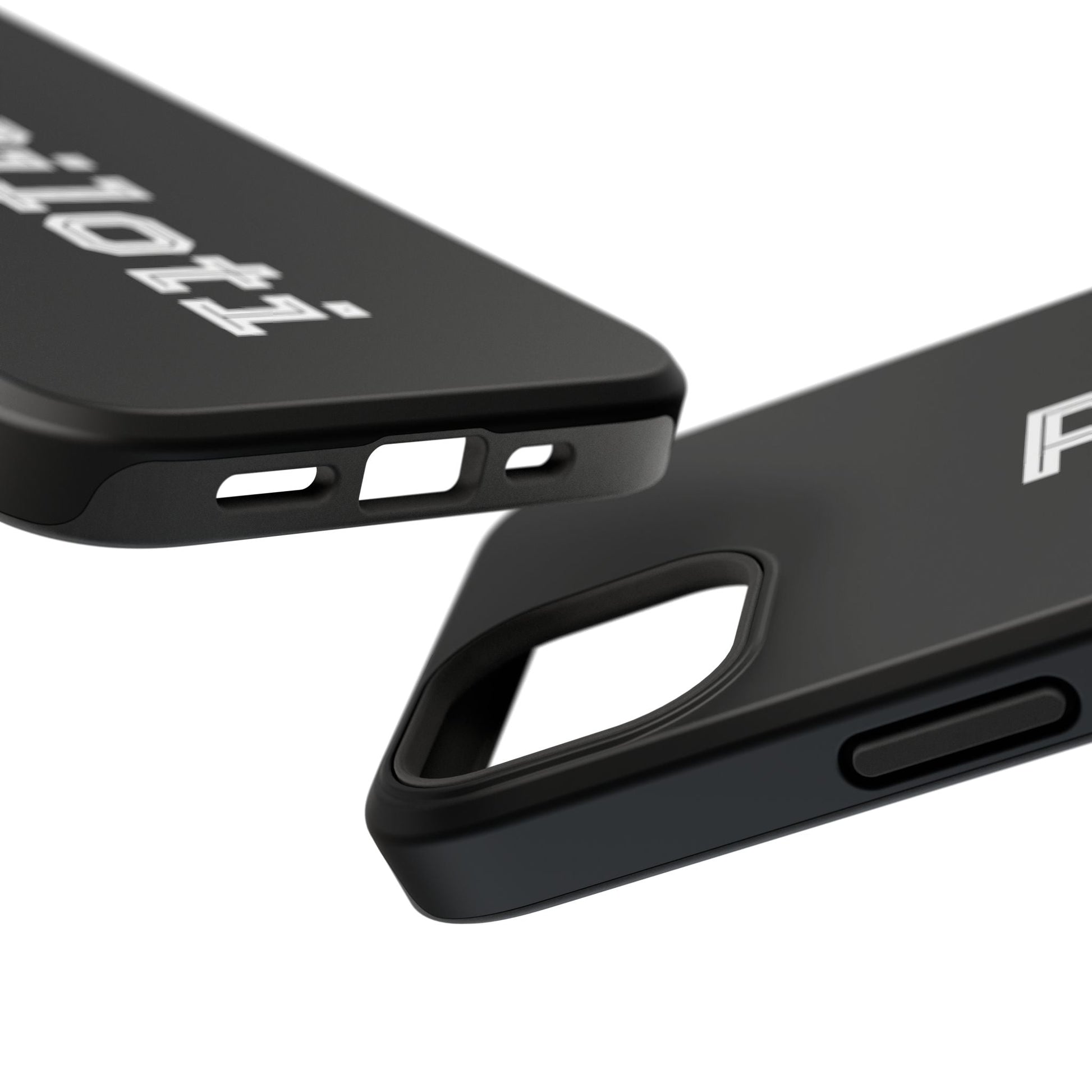 Impact-Resistant Smartphone Cases in black Printify