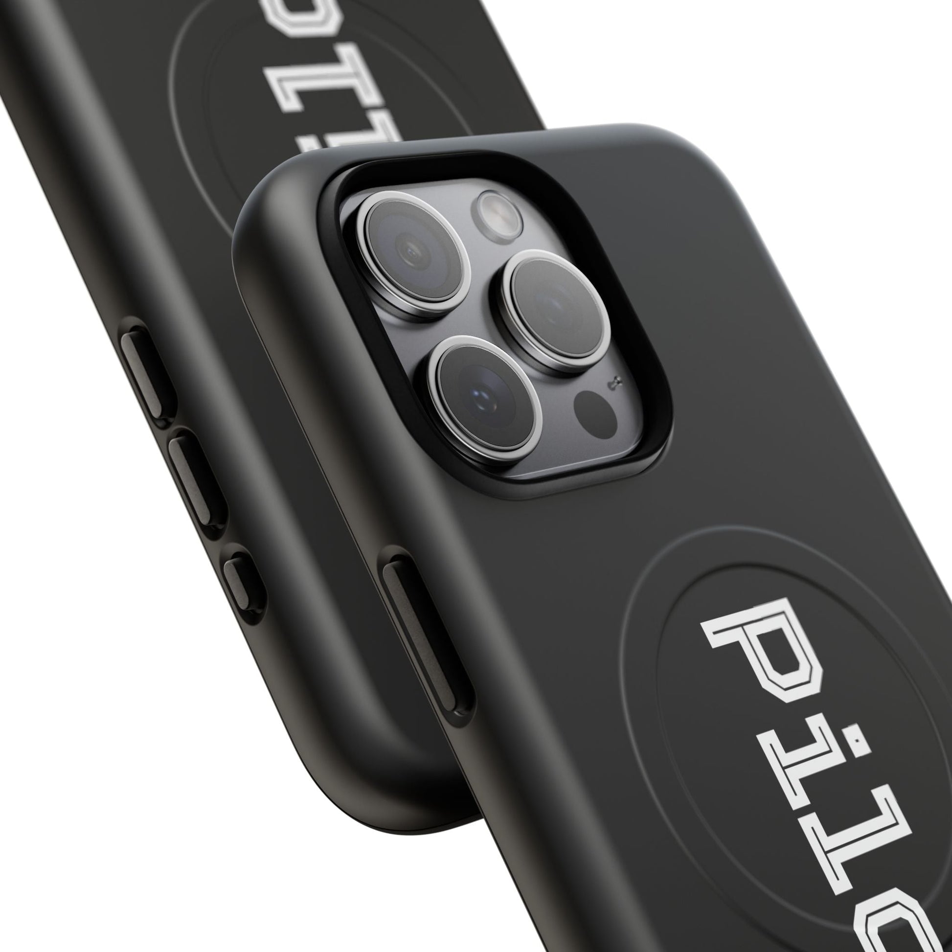Tough Magnetic iPhone Cases Piloti in black Printify